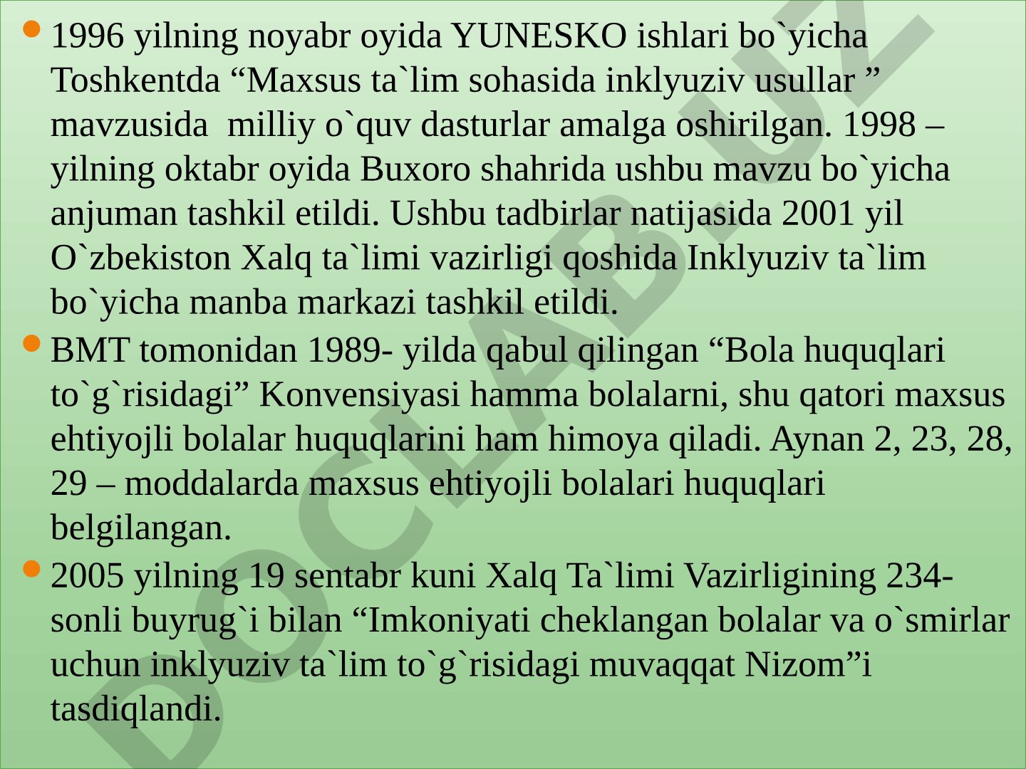 Inklyuziya va inklyuziv ta’lim tushunchasi