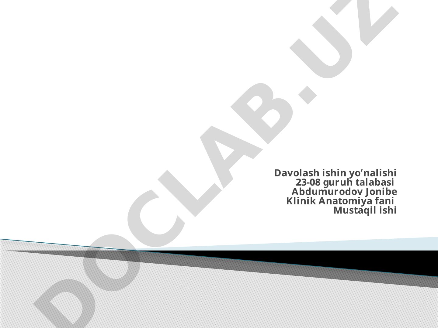 Perikarditlarda operatsiyalar