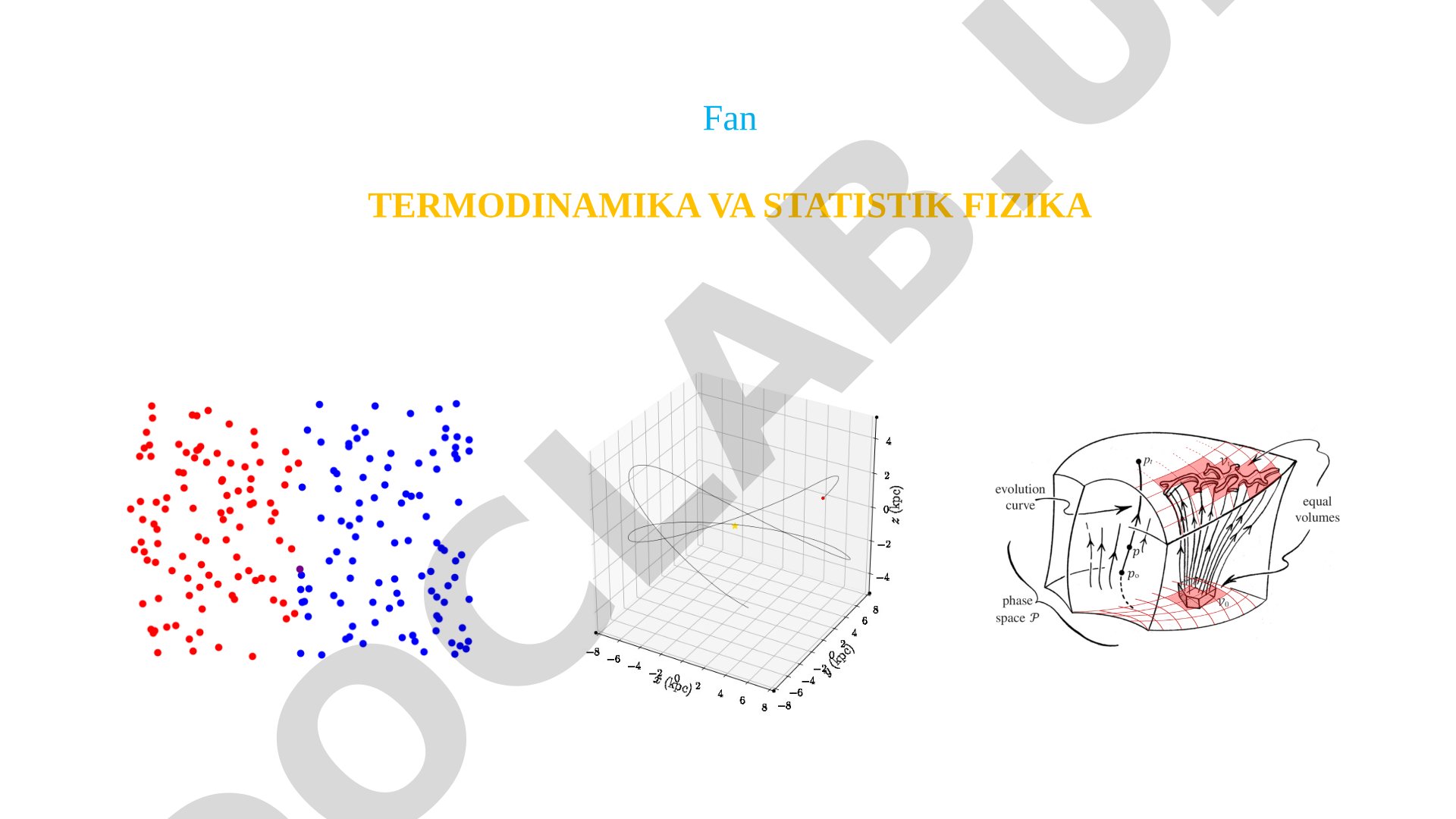 Statistik taqsimot. Liuvill teoremasi