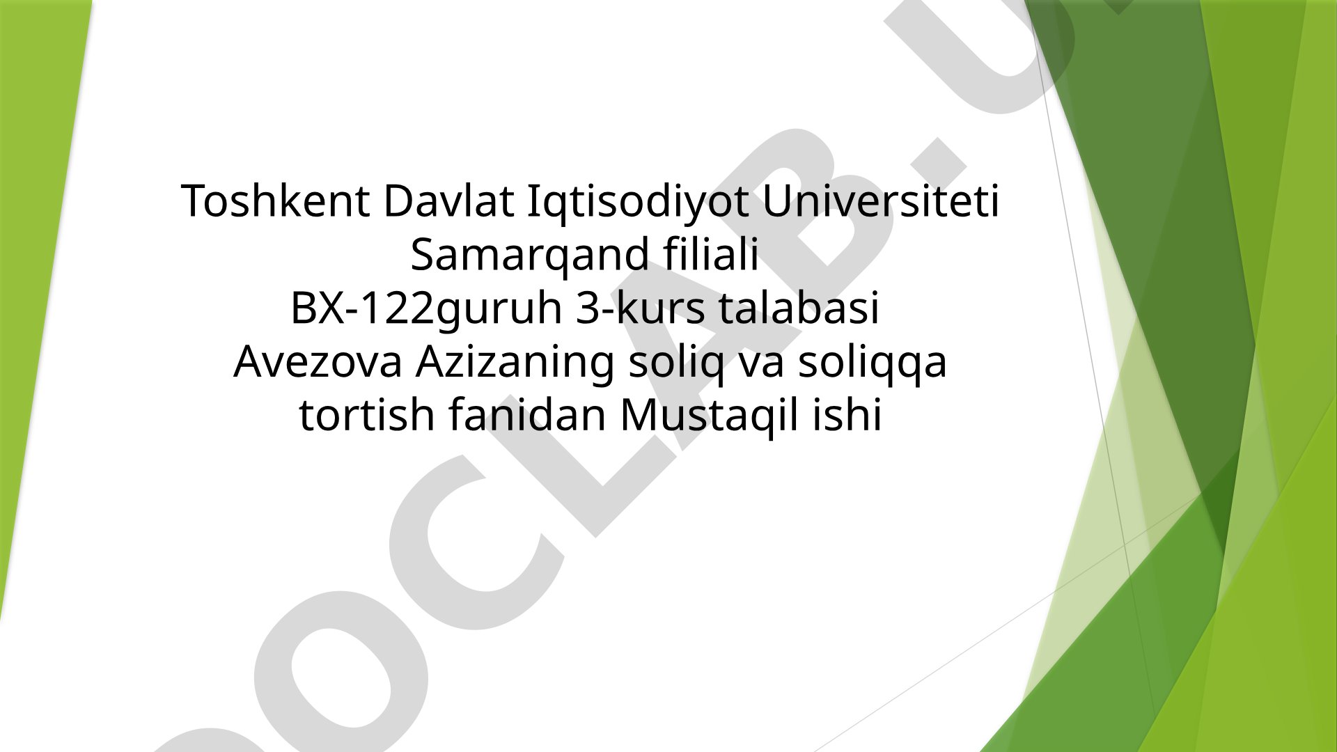 Buyuk Britaniya soliq tizimi