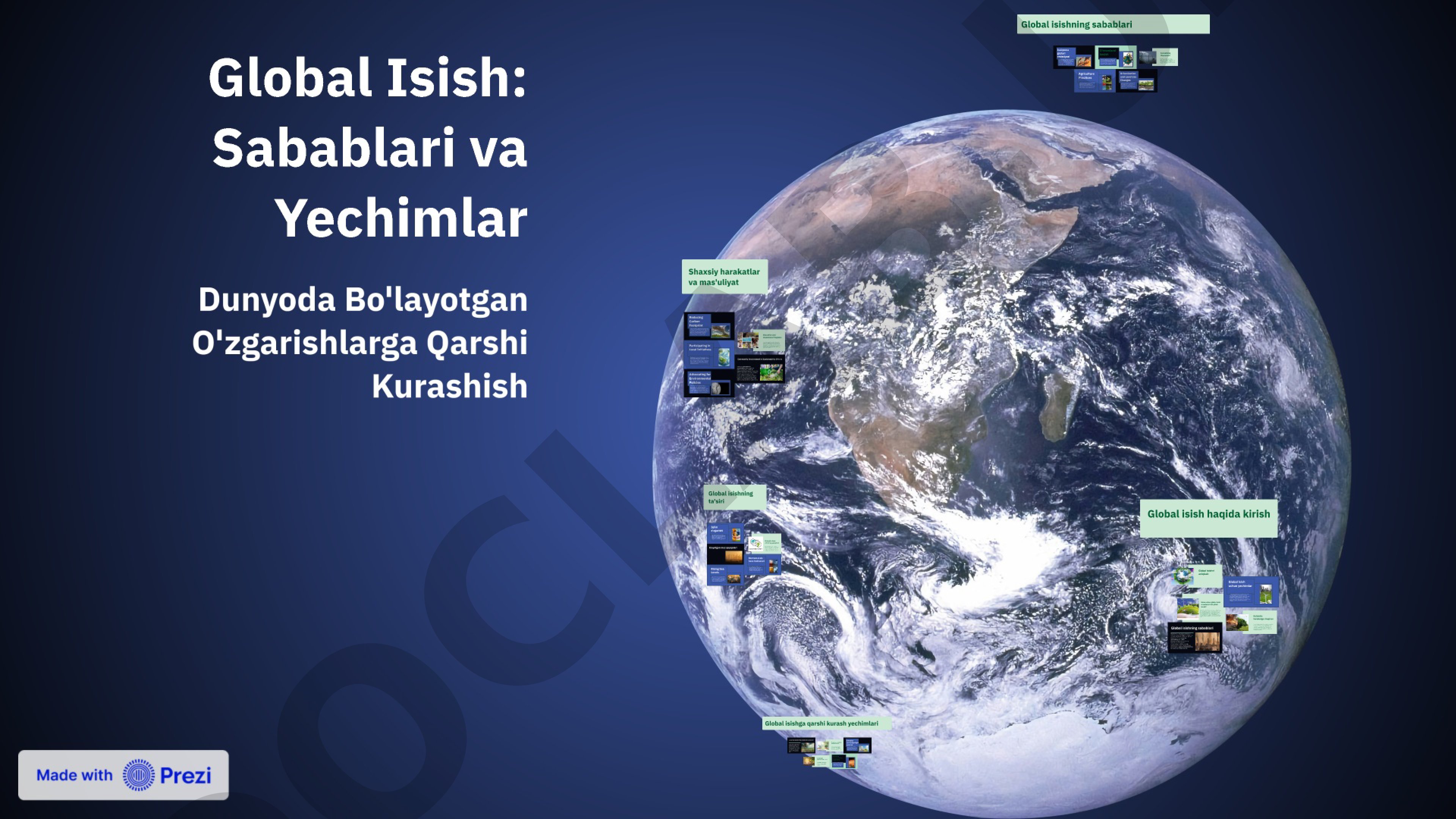 Iqlim o'zgarishi dalillari: stansiyalar va parnik gazlari