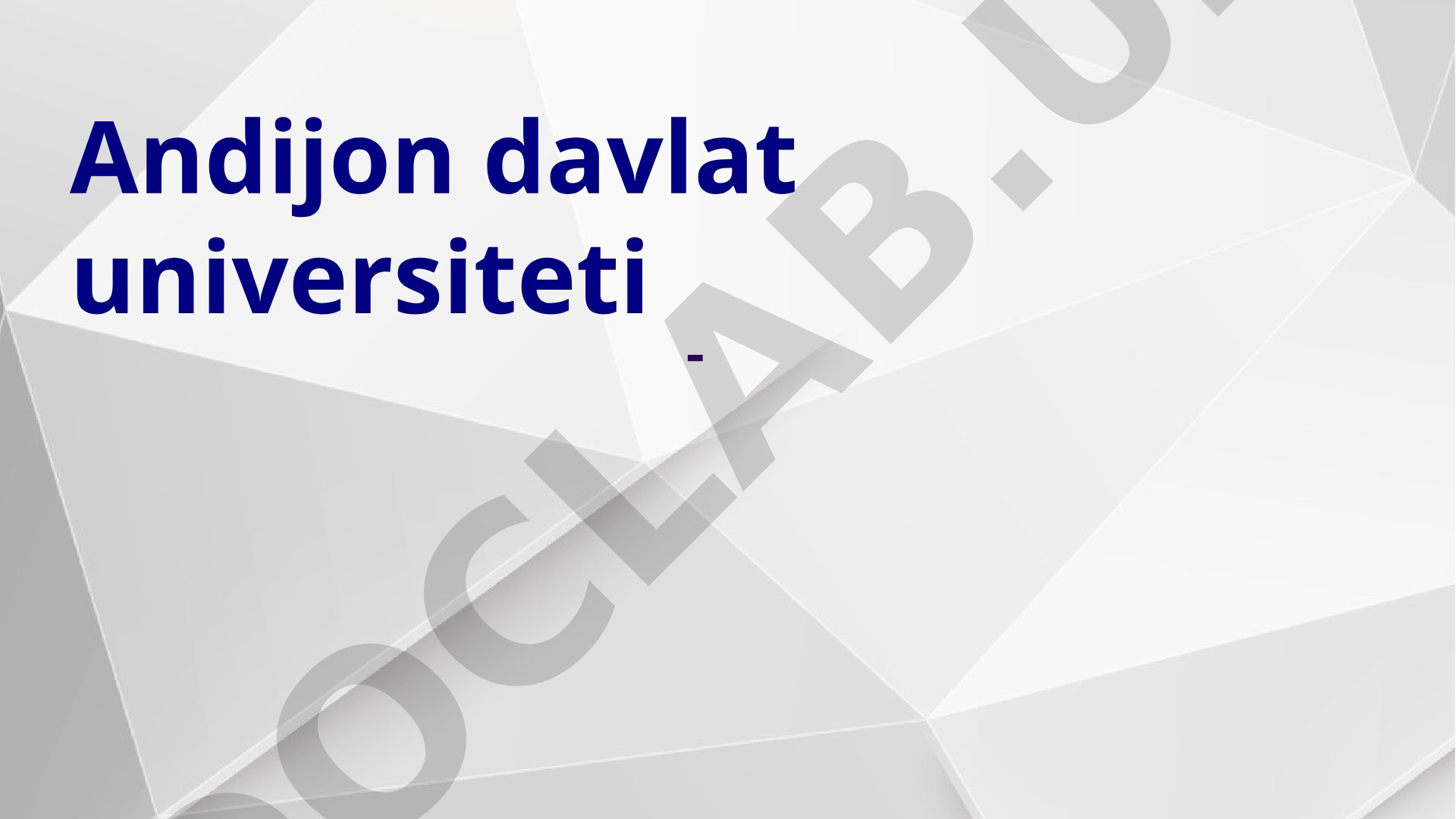 O'zbekiston-AQSH diplomatiyasi