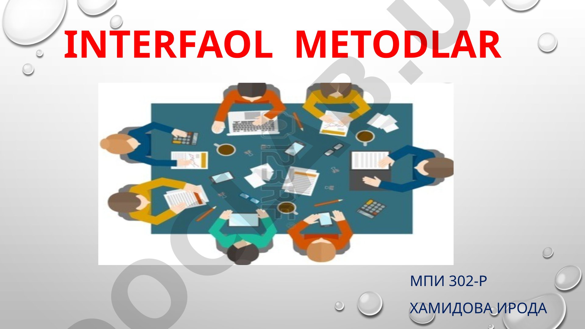 Interfaol metodlar