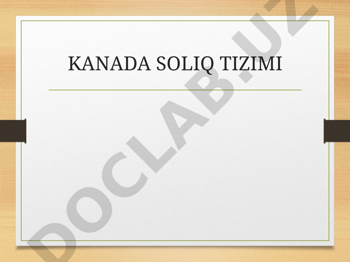 Kanada soliq tizimi