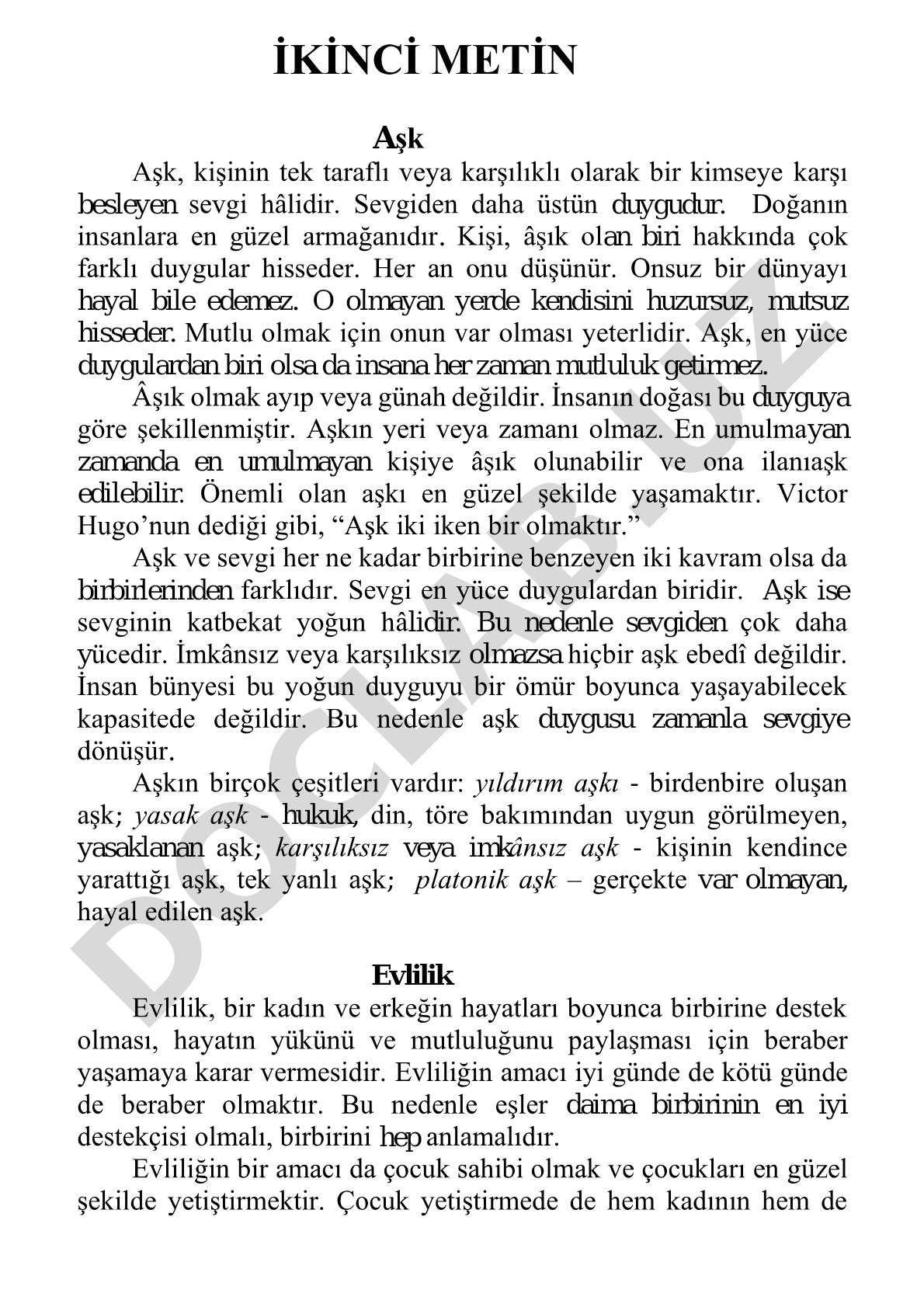 Aşkın Tanımı, Özellikleri ve Sevgi ile Farkı
