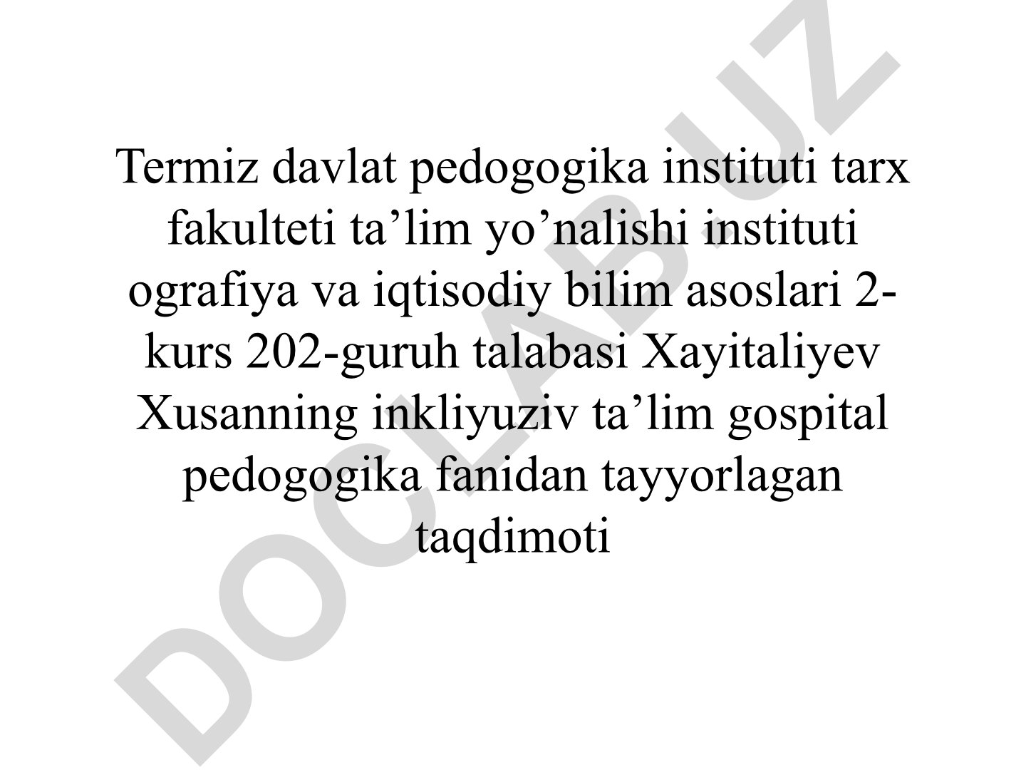 Integratsiyalashgan ta'limni amaliyotga tadbiq etish bo'yicha sotsiologik tadqiqotlar