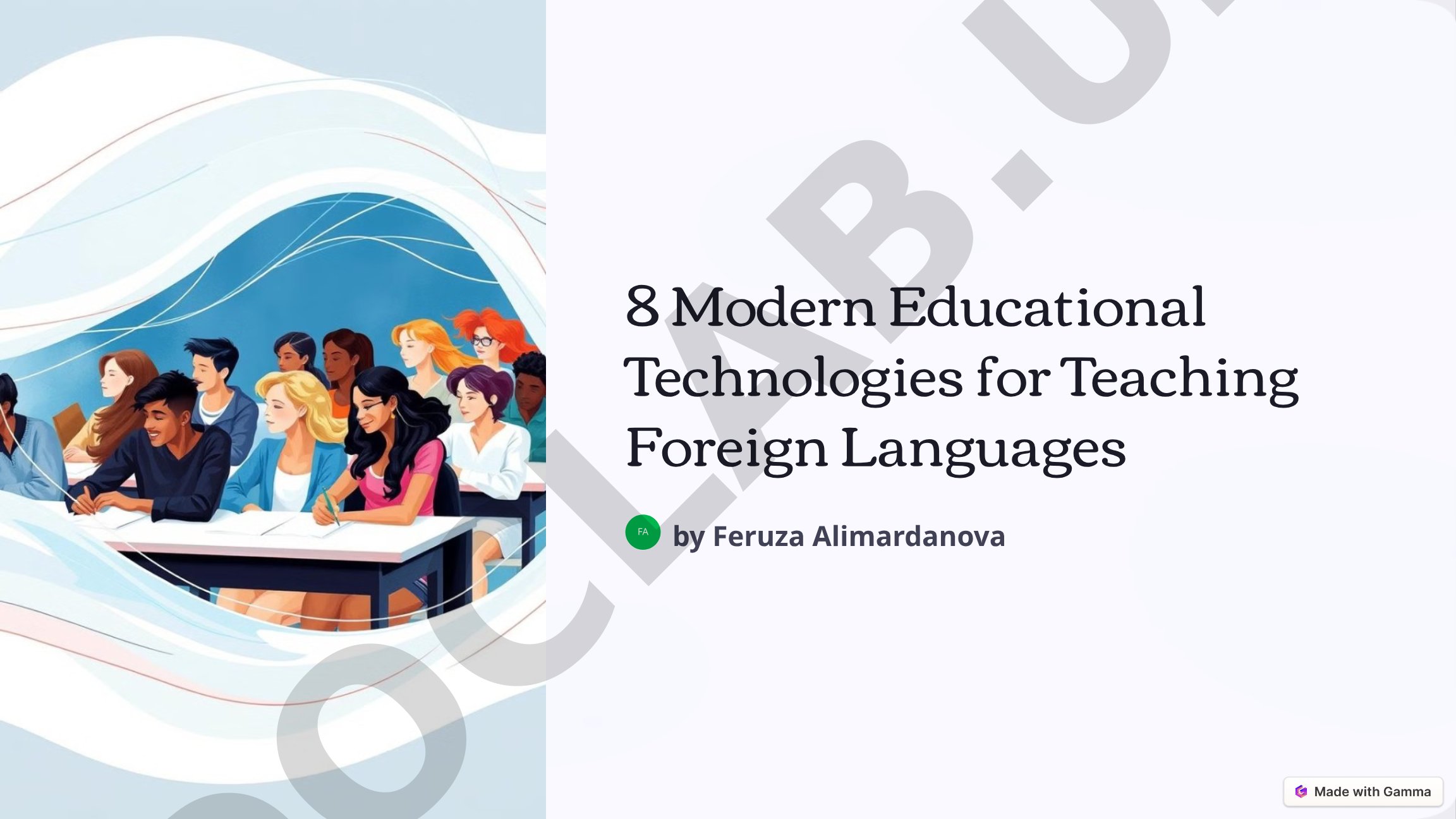 8 Modern Educational Technologies for Teaching Foreign Languages