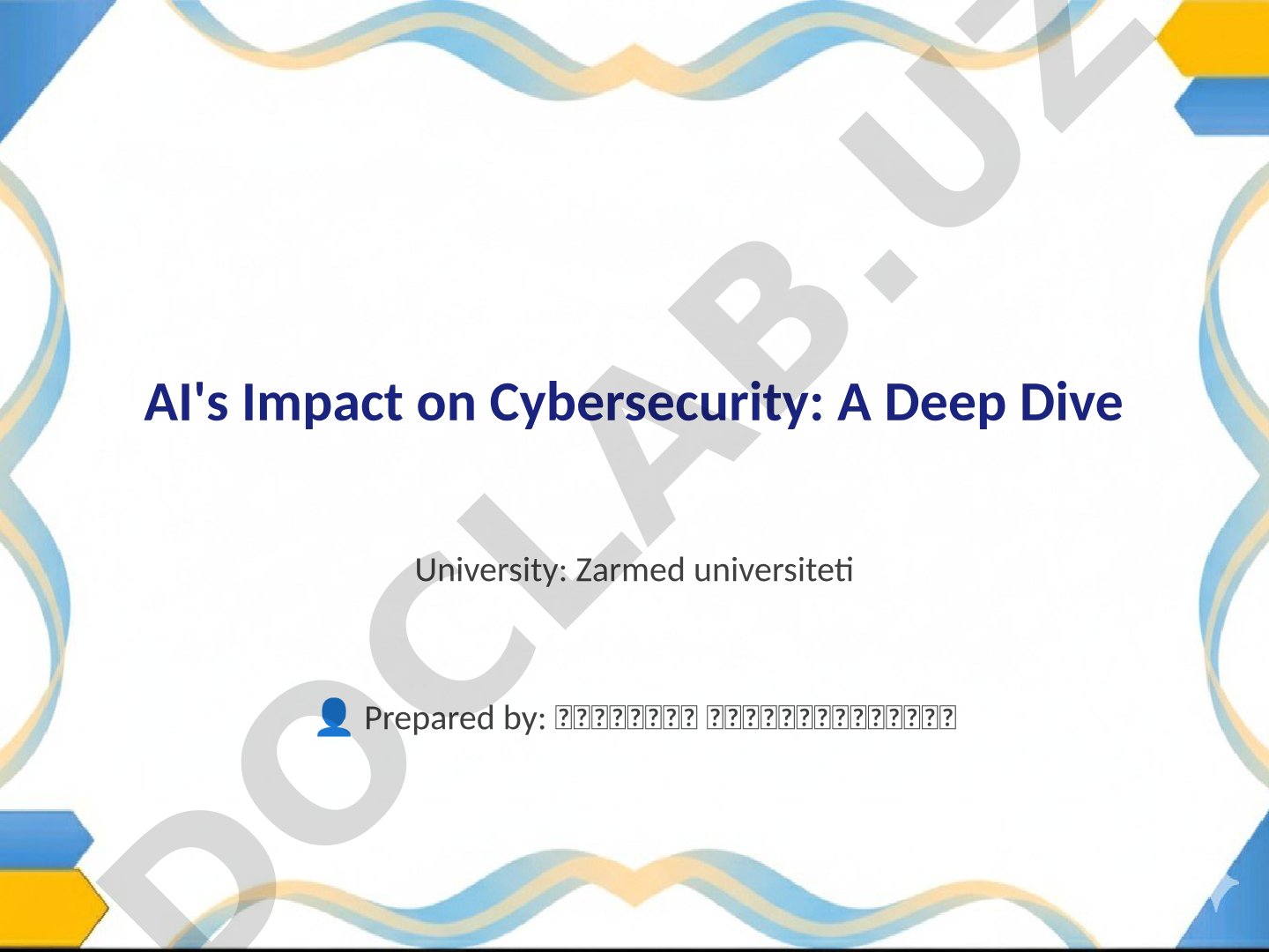 AI's Impact on Cybersecurity: A Deep Dive