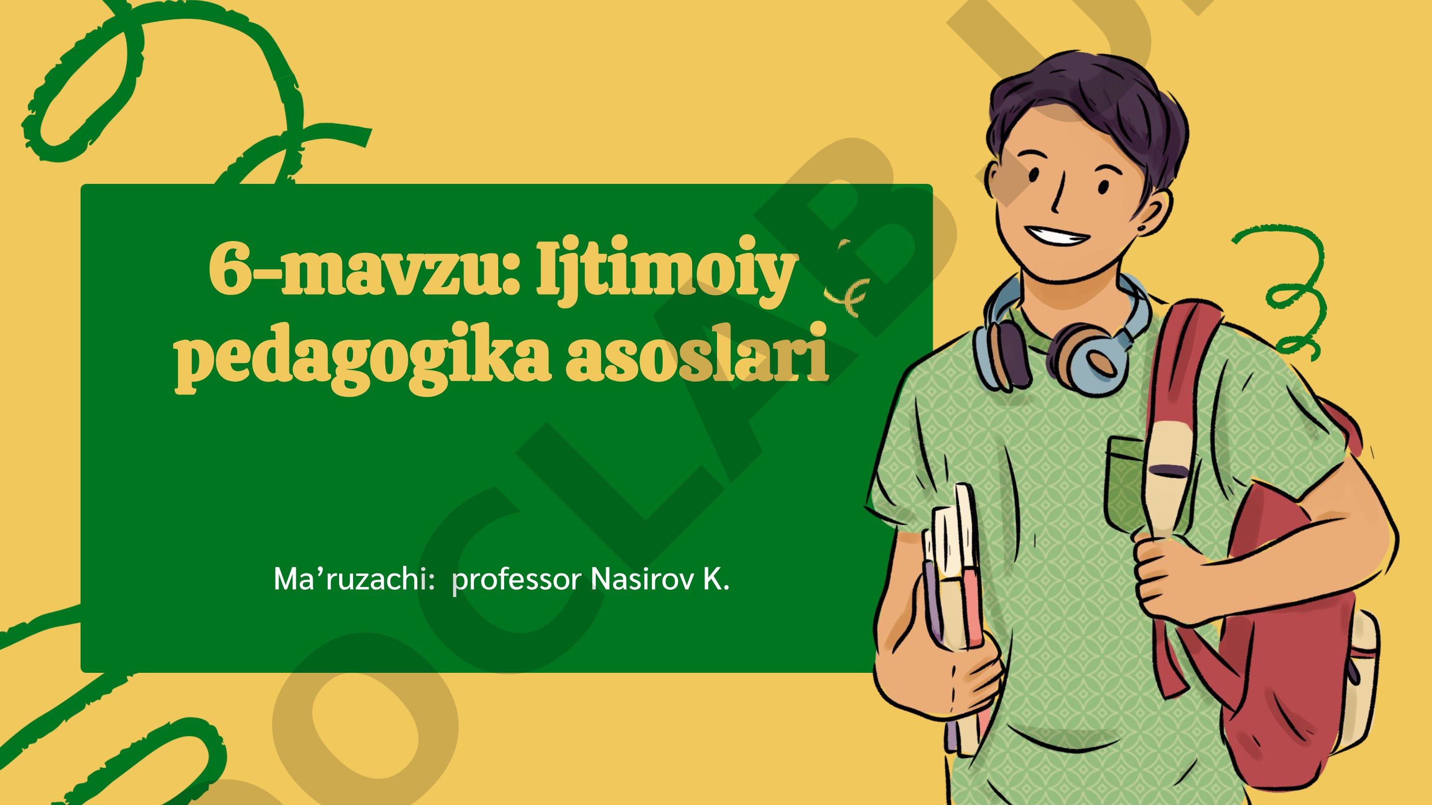 Ijtimoiy pedagogikaning predmeti, tarixi, oila roli va asosiy tushunchalari haqida