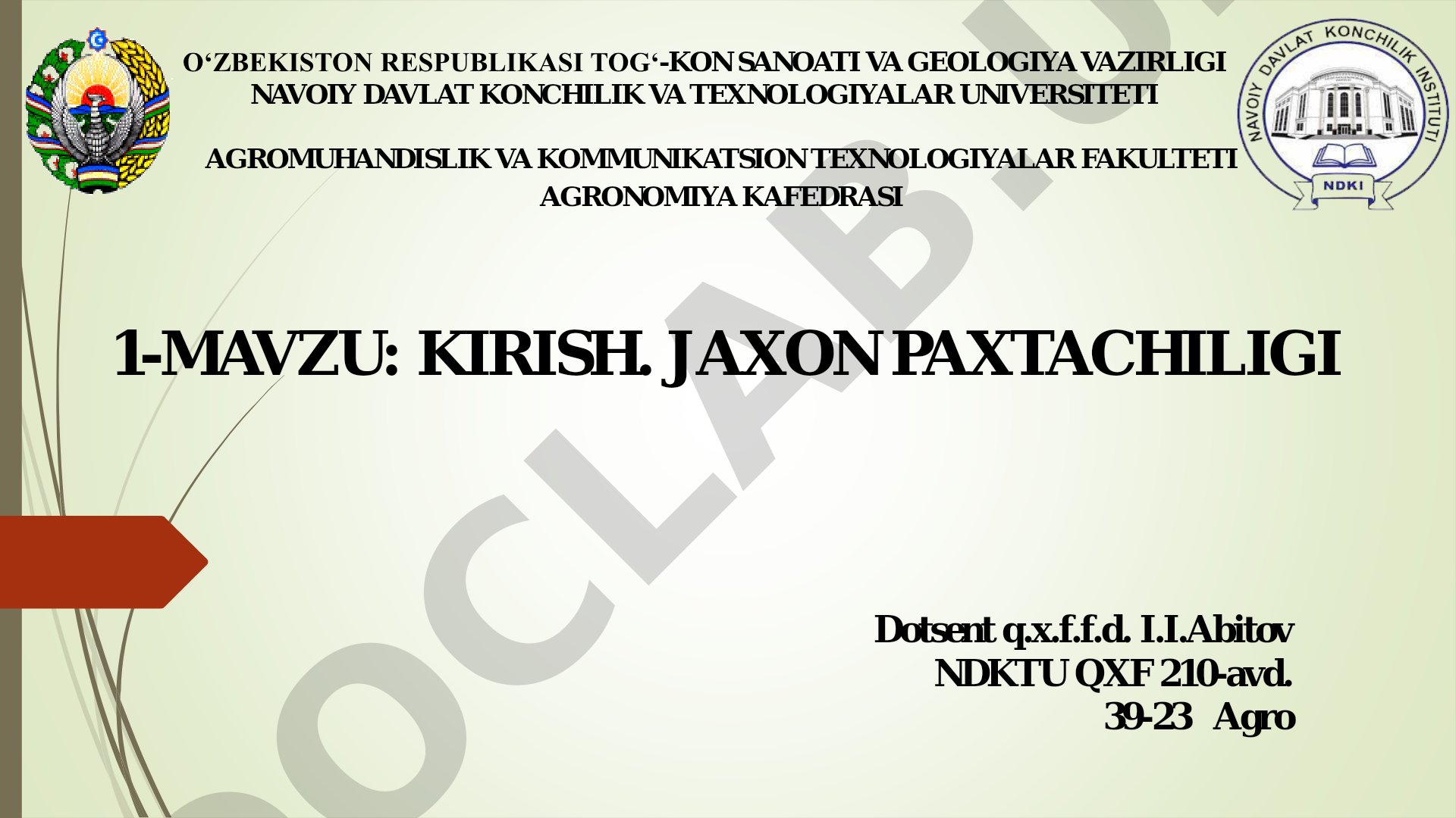 KIRISH