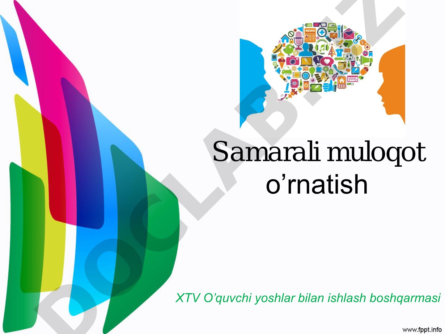 Samarali muloqot o'rnatish