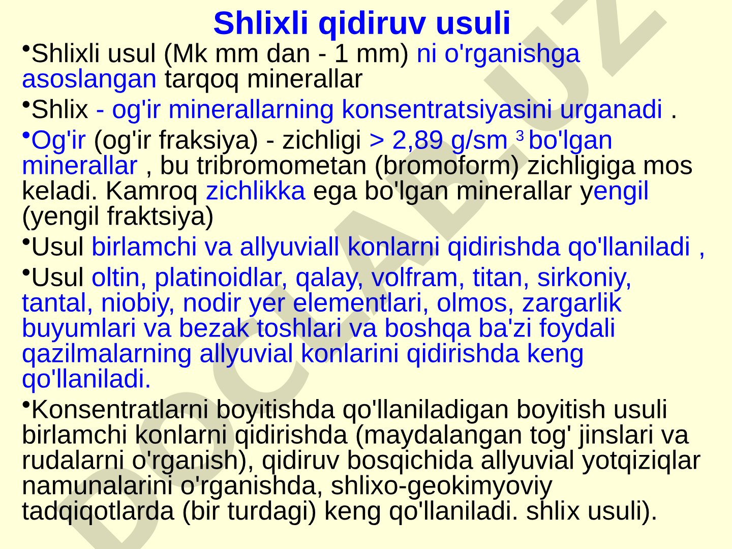Shlixli qidiruv usuli