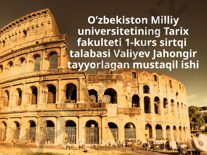 G'arbiy Rim imperiyasining qulashi va qadimgi Rim madaniyati