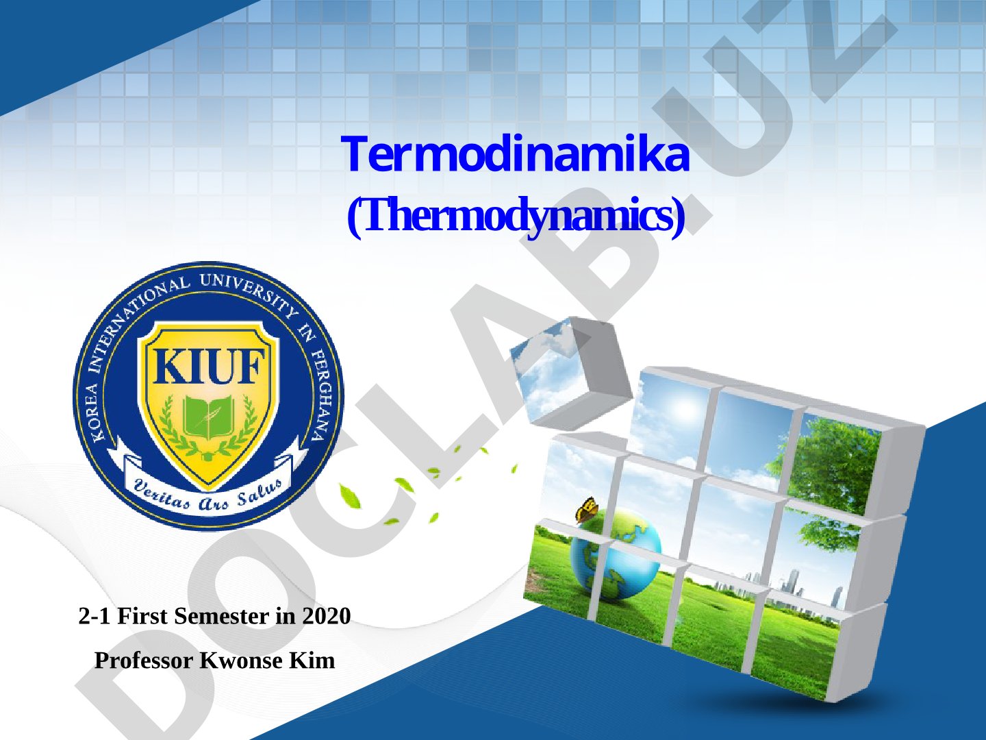 Termodinamikaga kirish: issiqlik va ish tushunchalari, termodinamika maqsadi