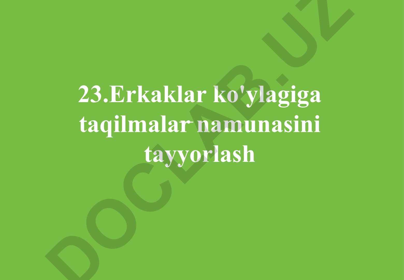 Erkaklar biznes kiyimlari va uslubi