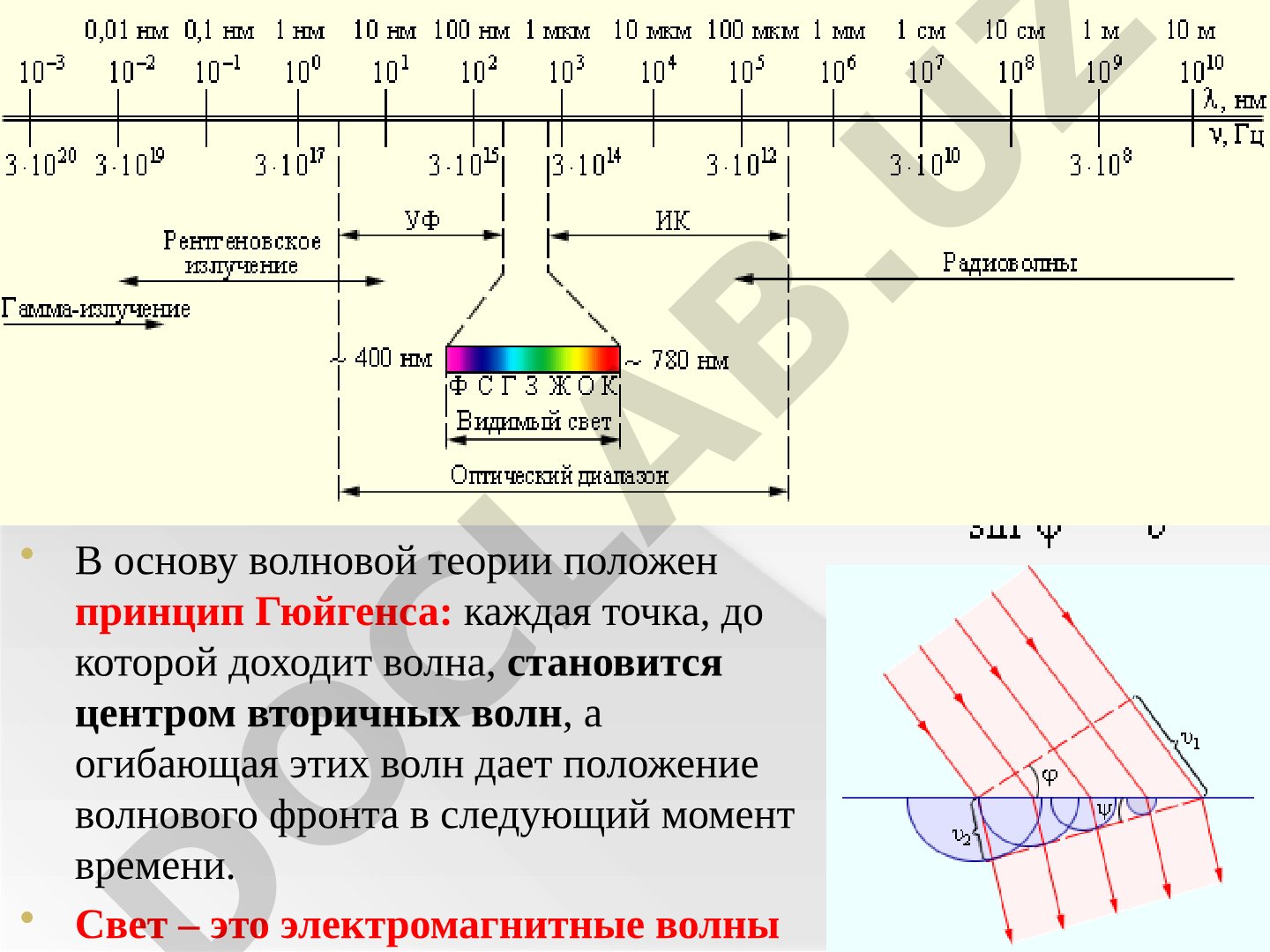 Волновые свойства света