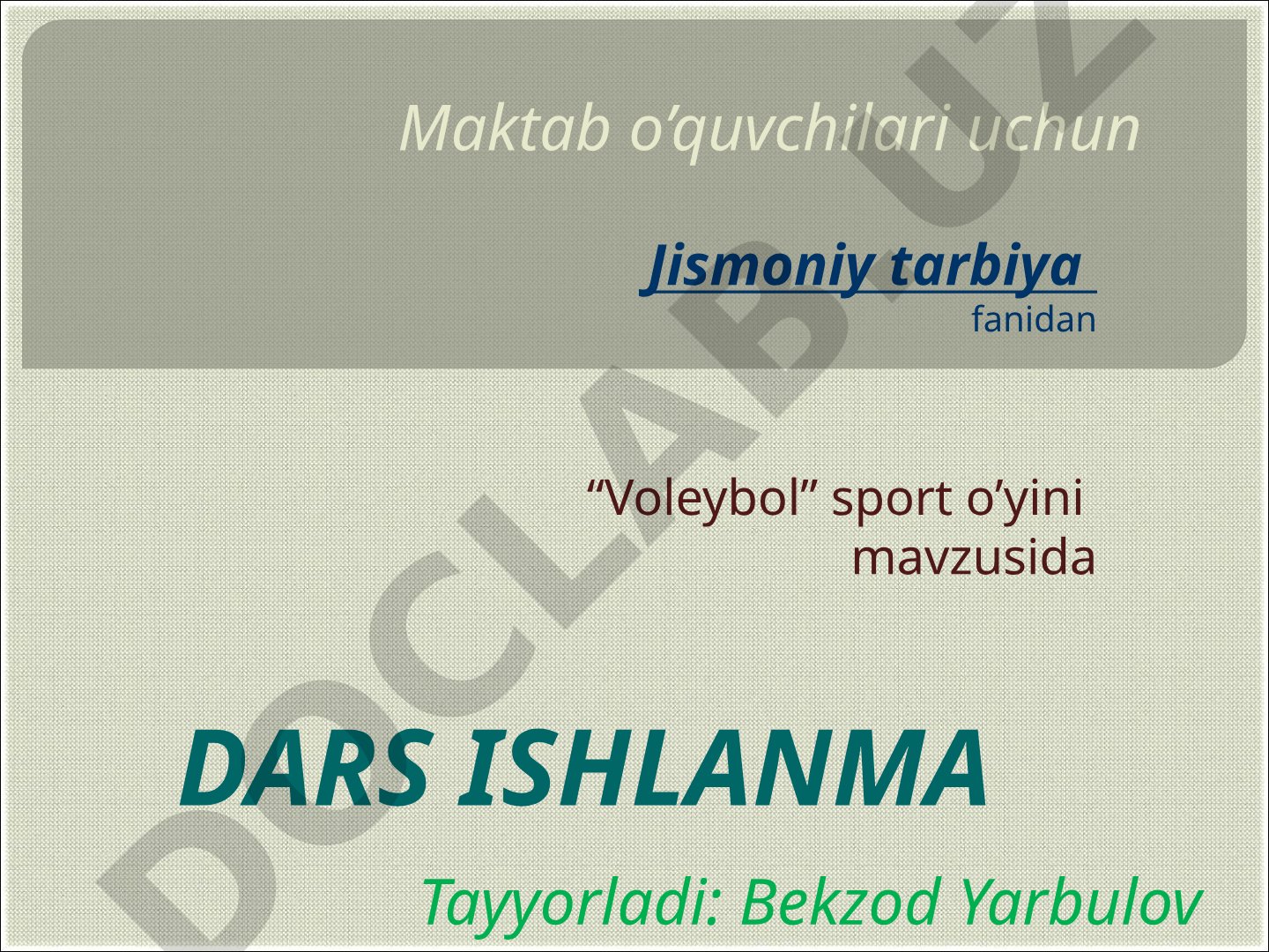 Voleybol o'yin texnikasi: uzatishlar, qabul qilish, hujum zarbasi va to'siq qo'yish
