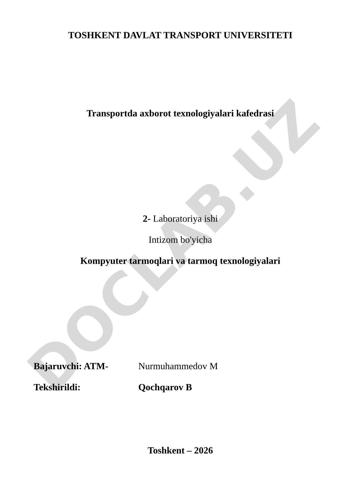 Cisco Packet Tracer dasturida RIP protokolini