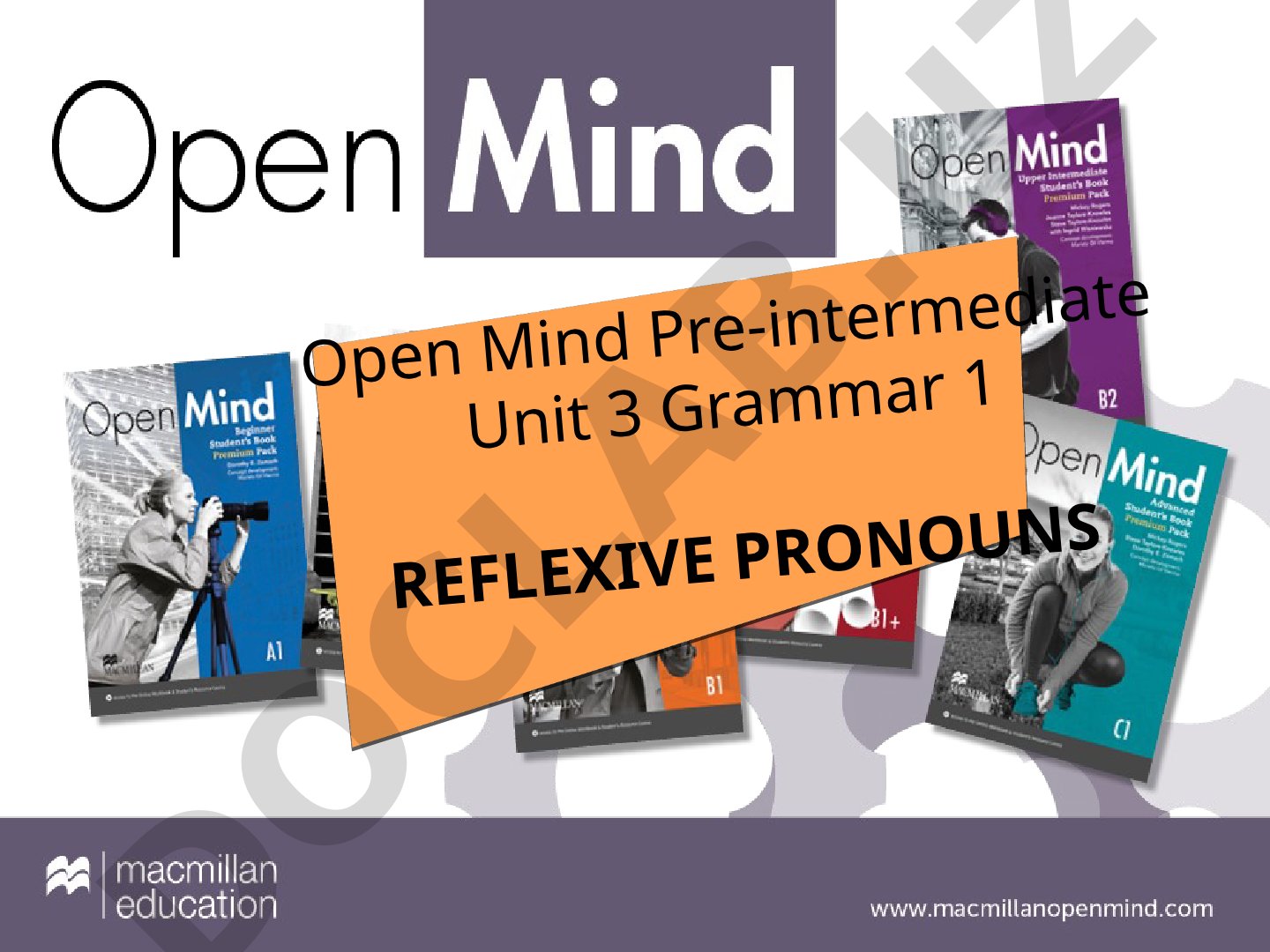 Reflexive Pronouns