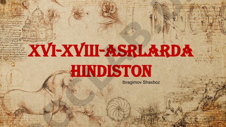 XVI-XVIII-asrlarda Hindiston tarixi
