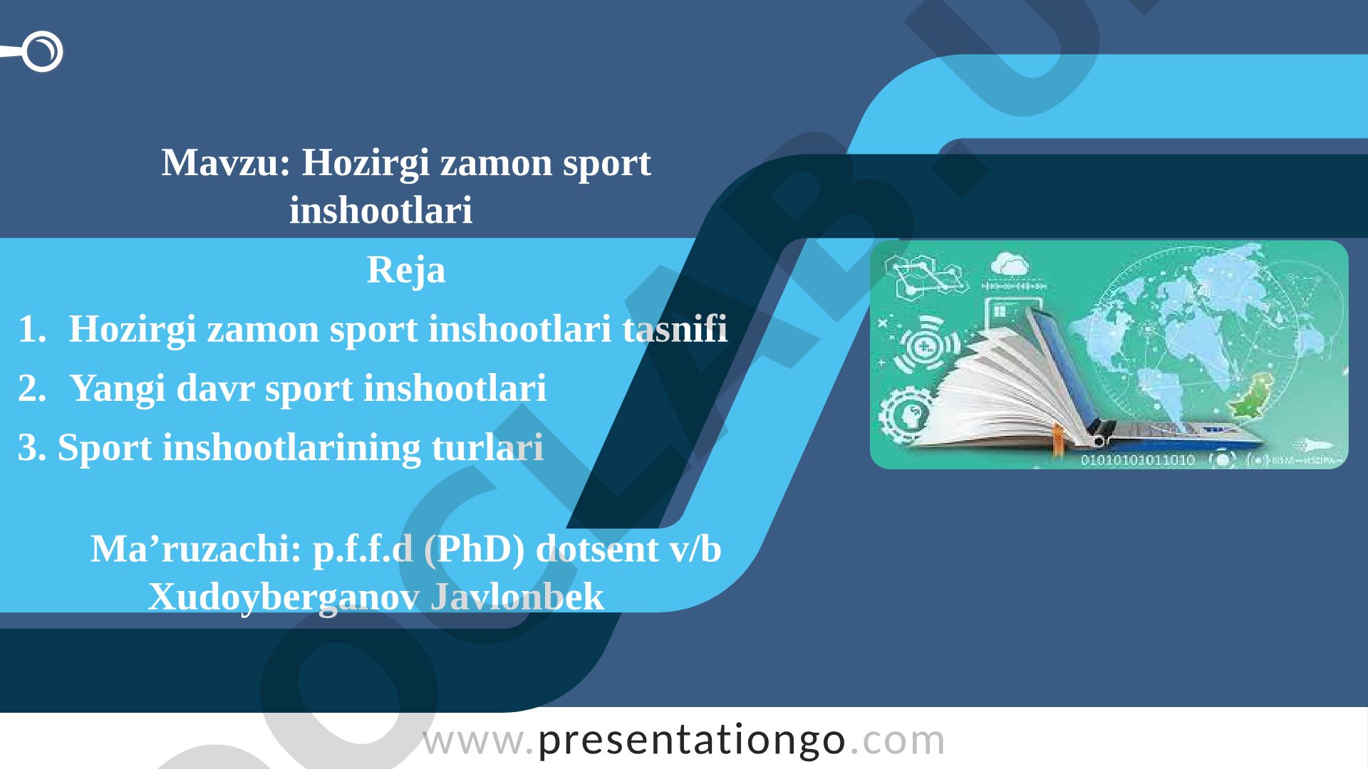 Hozirgi zamon sport inshootlari