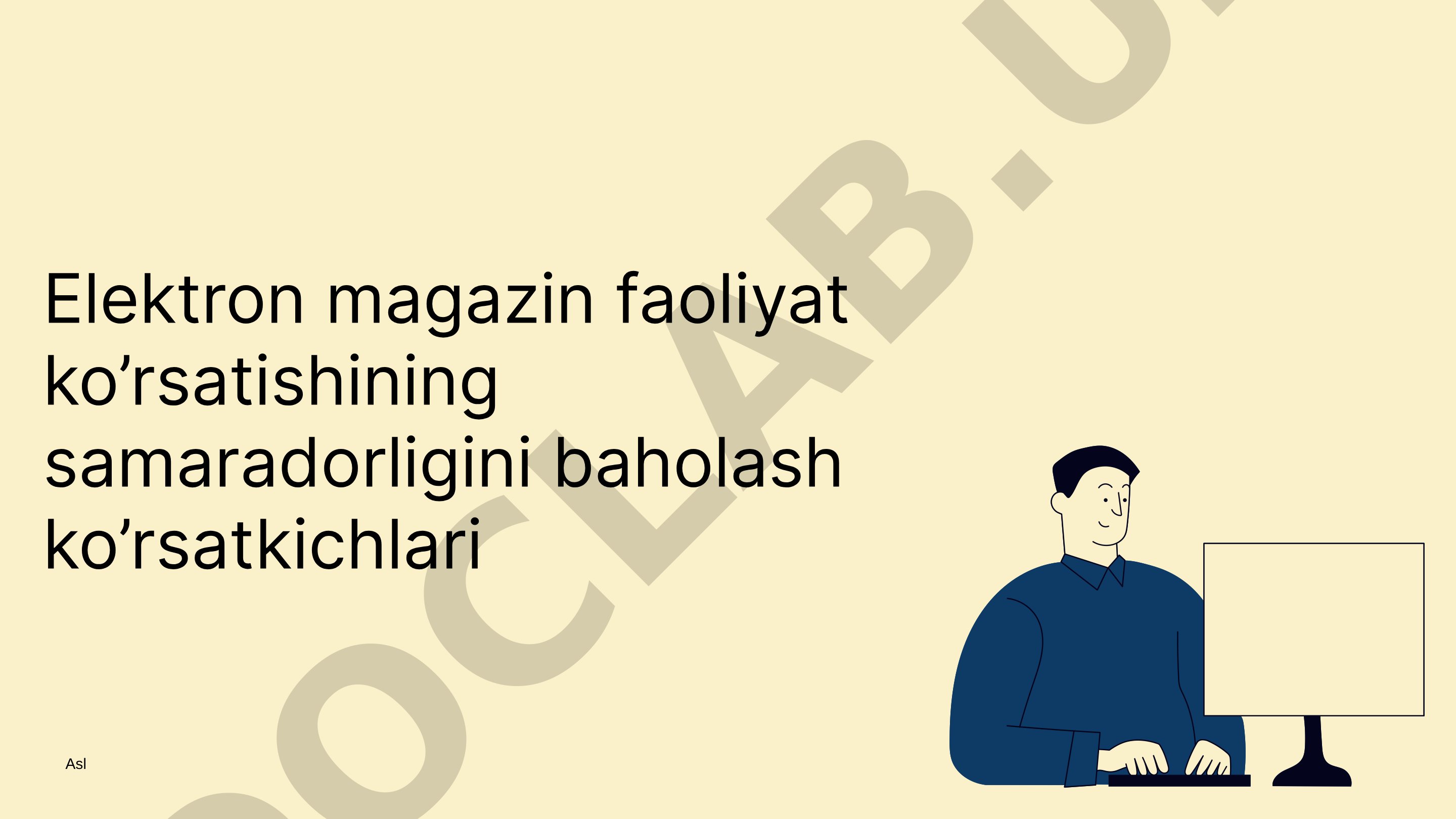 Elektron magazin faoliyati samaradorligini baholash ko'rsatkichlari