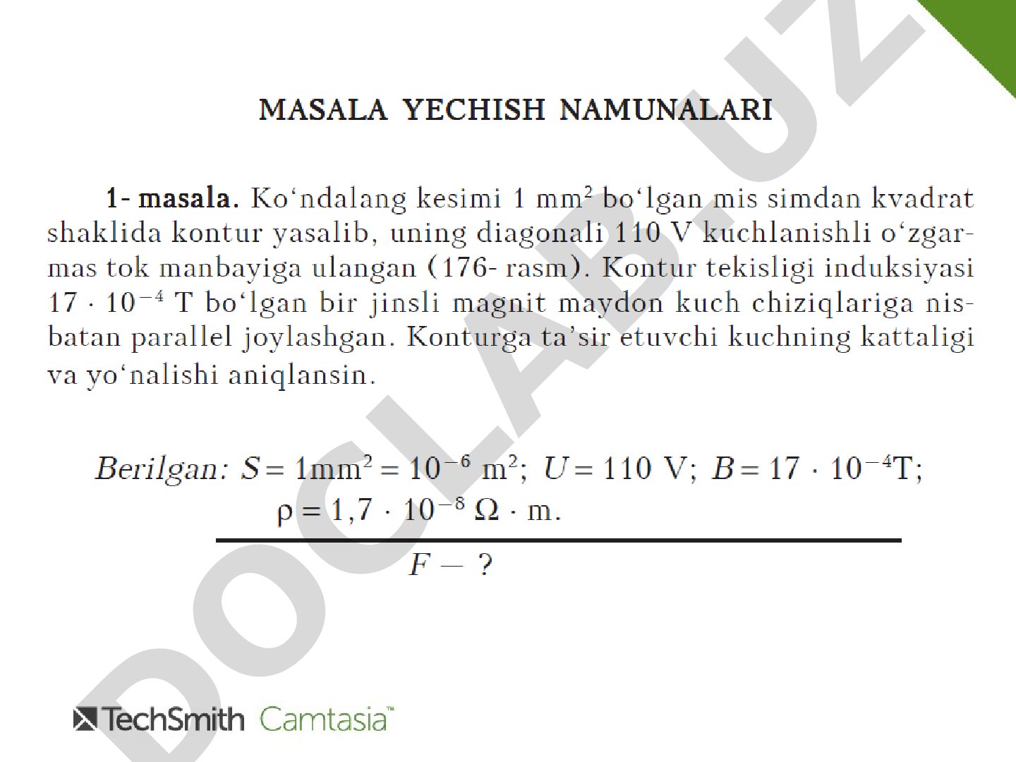 Mavzusi belgilanmagan