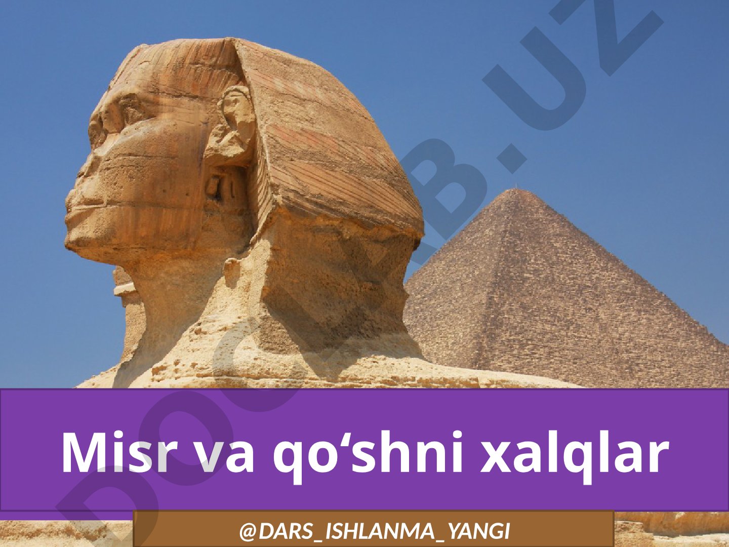 Misr va qo‘shni xalqlar