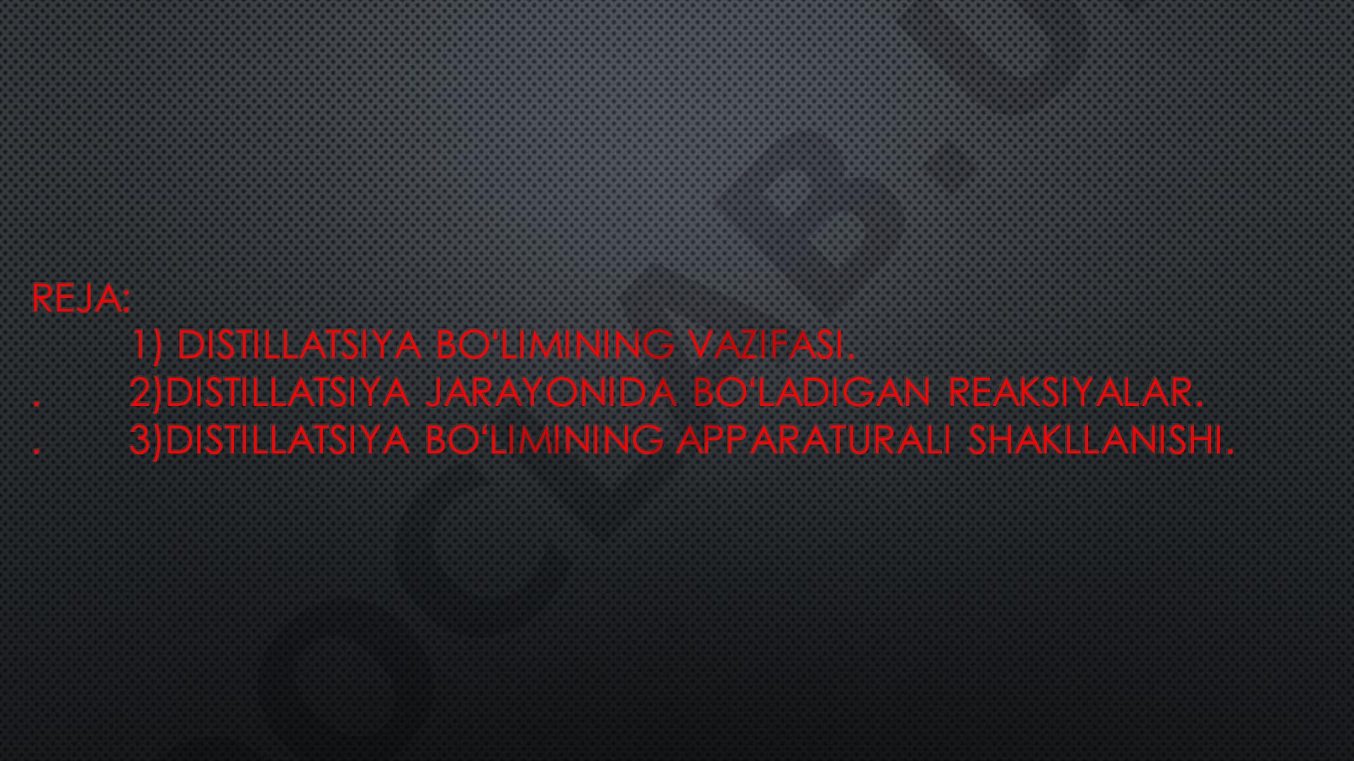 Kalsinatsiyalangan soda olish texnologiyasi