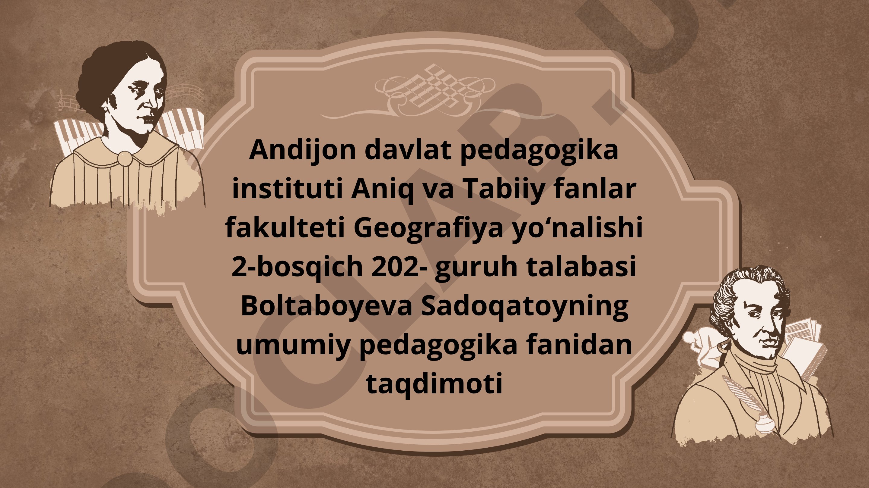 XVII asrdan XIX asrni yarmigacha tarbiya maktab va pedagogik fikrlar rivoji