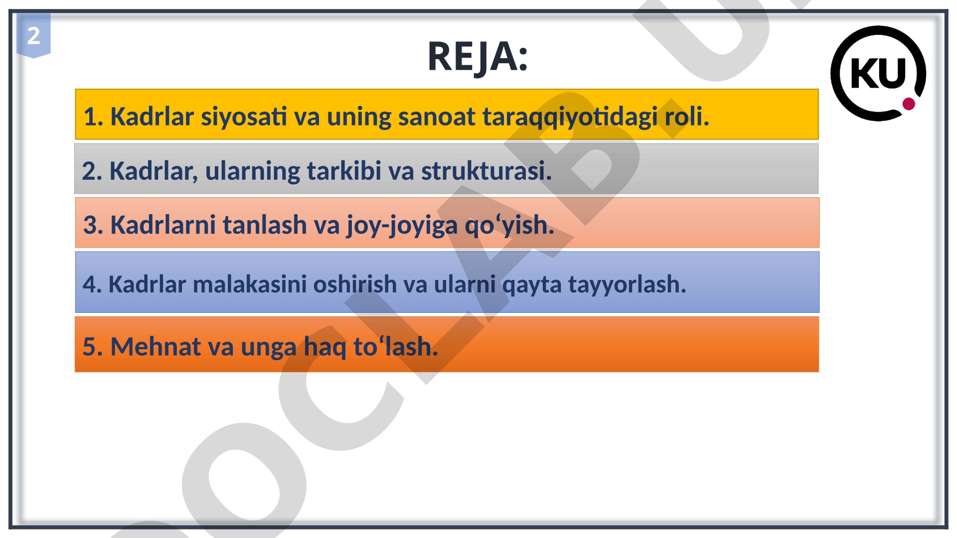 Sanoatda kadrlar va mehnatga haq to‘lash