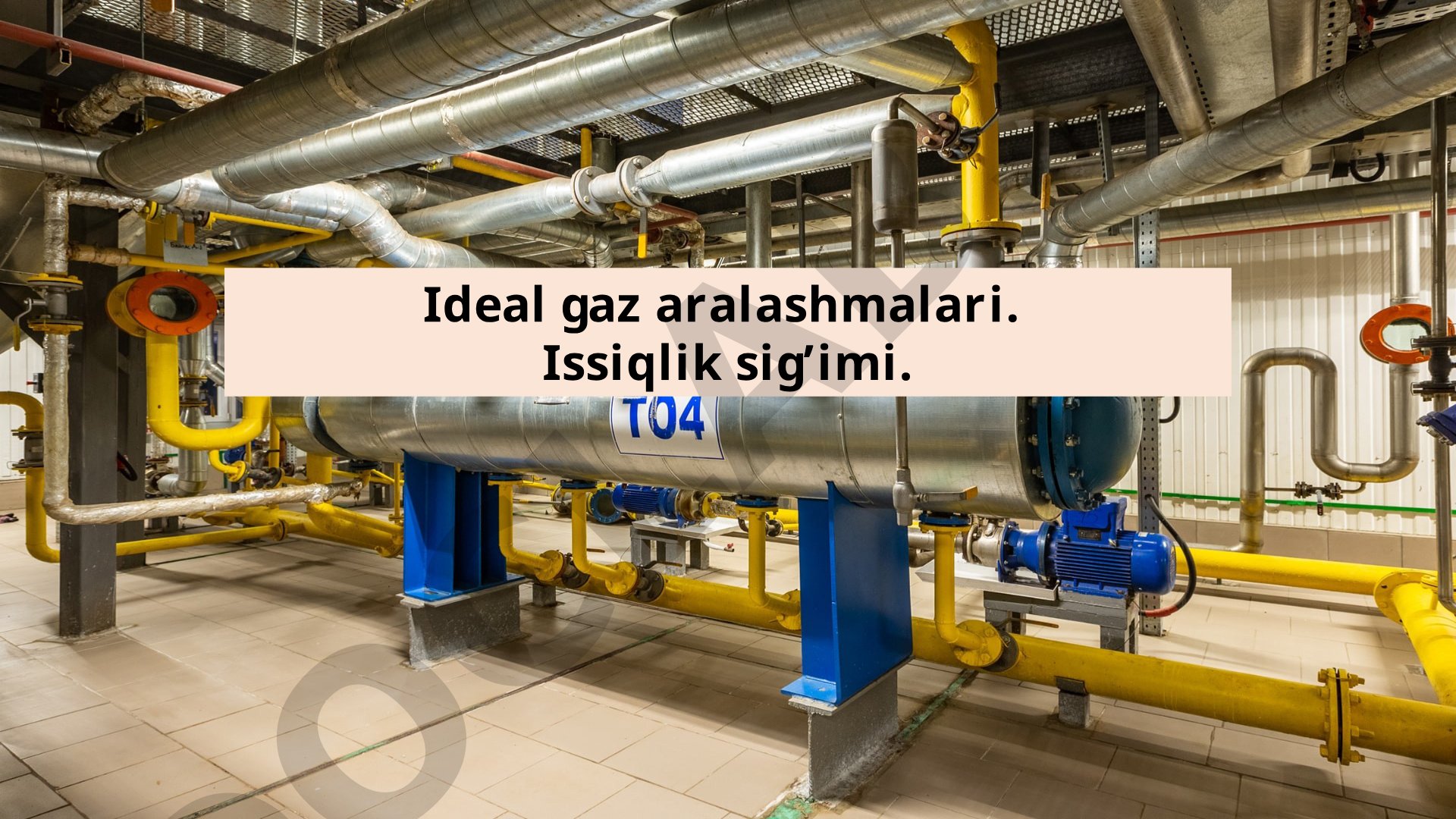 Ideal gaz aralashmalarining partsial bosimlari va Dalton qonuni