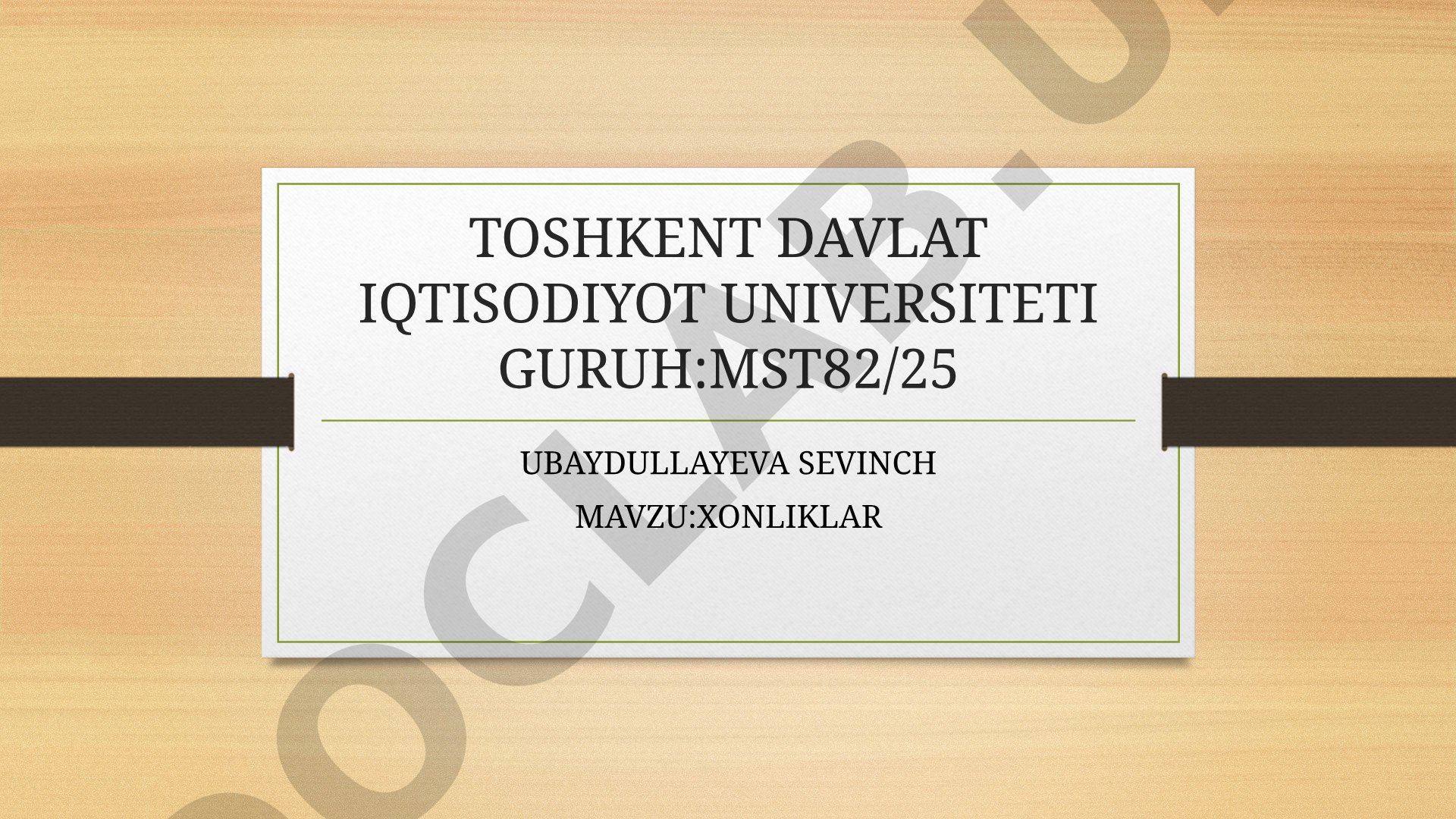 Markaziy Osiyodagi xonliklar: Buxoro, Xiva va Qo'qon xonliklari haqida ma'lumot