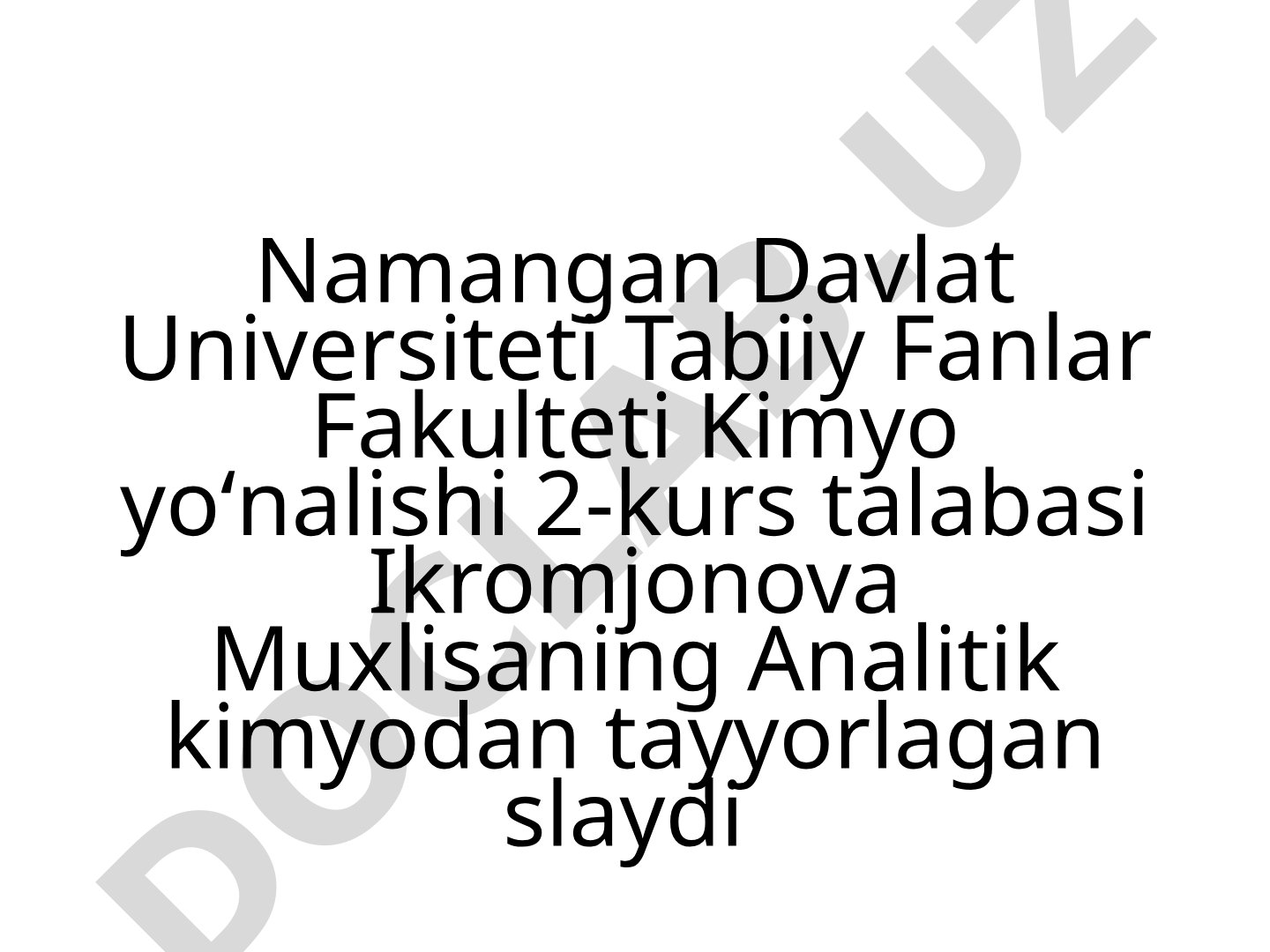 Adsorbtsion suyuqlik xromotografiyasi va eksklyuzion xromatografiya