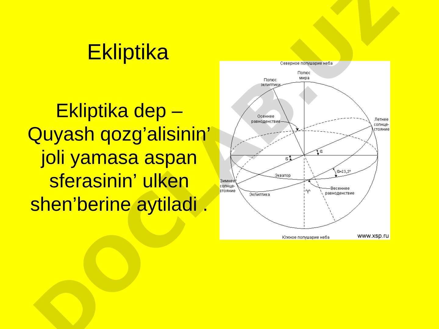 Ekliptika