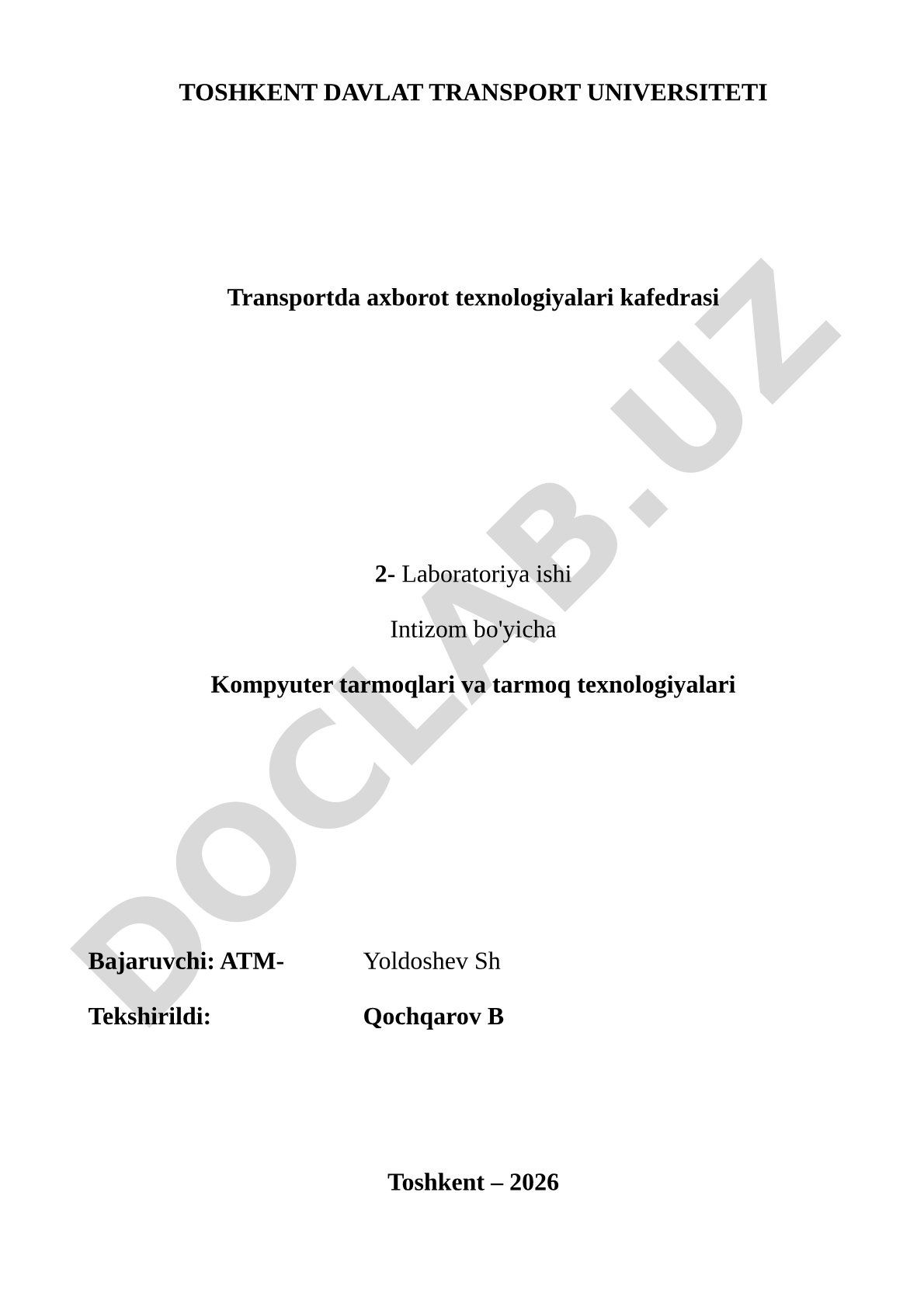 Cisco Packet Tracer dasturida RIP protokolini