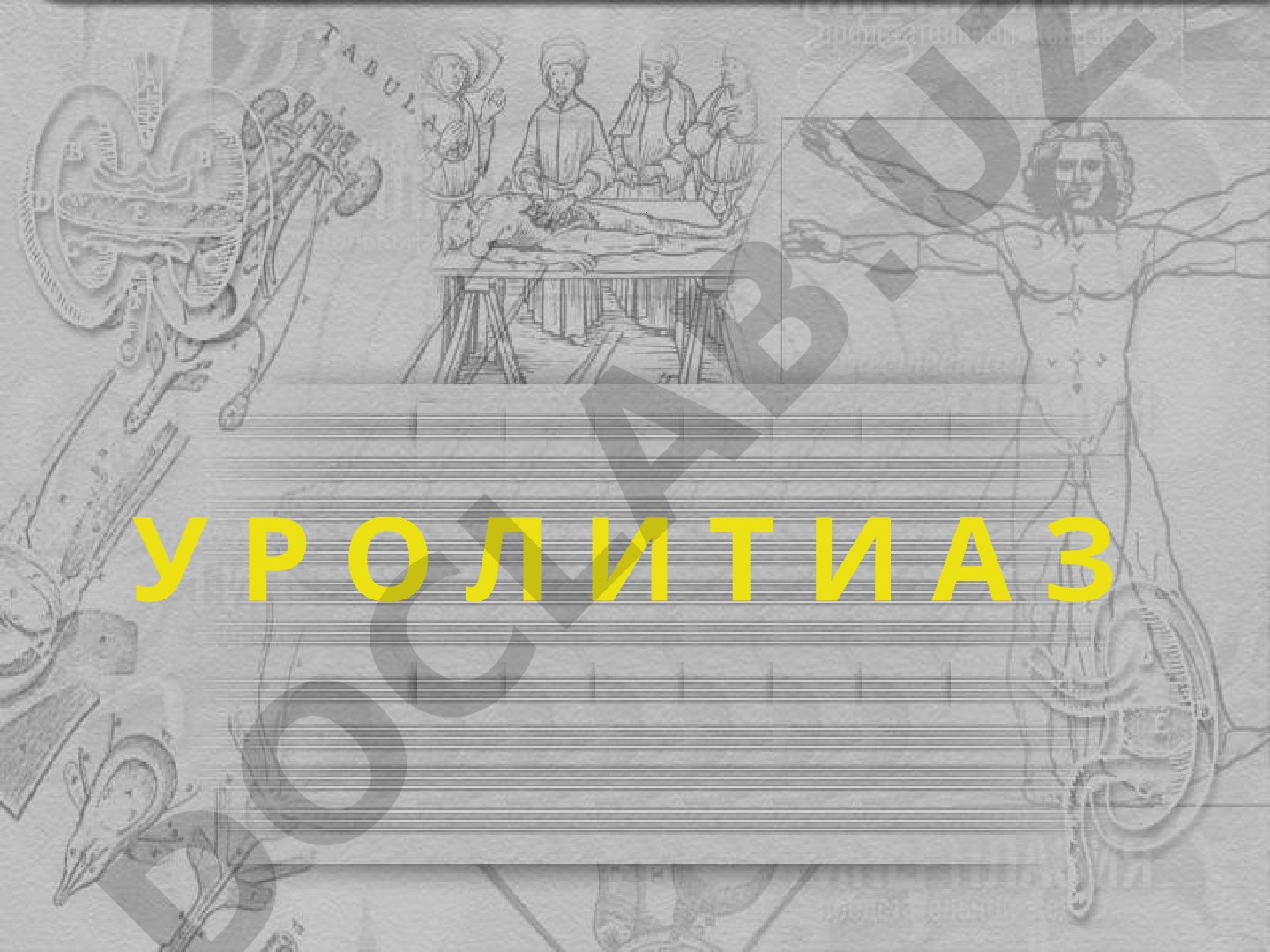 Сийдик тош касаллиги этиологияси ва патогенези