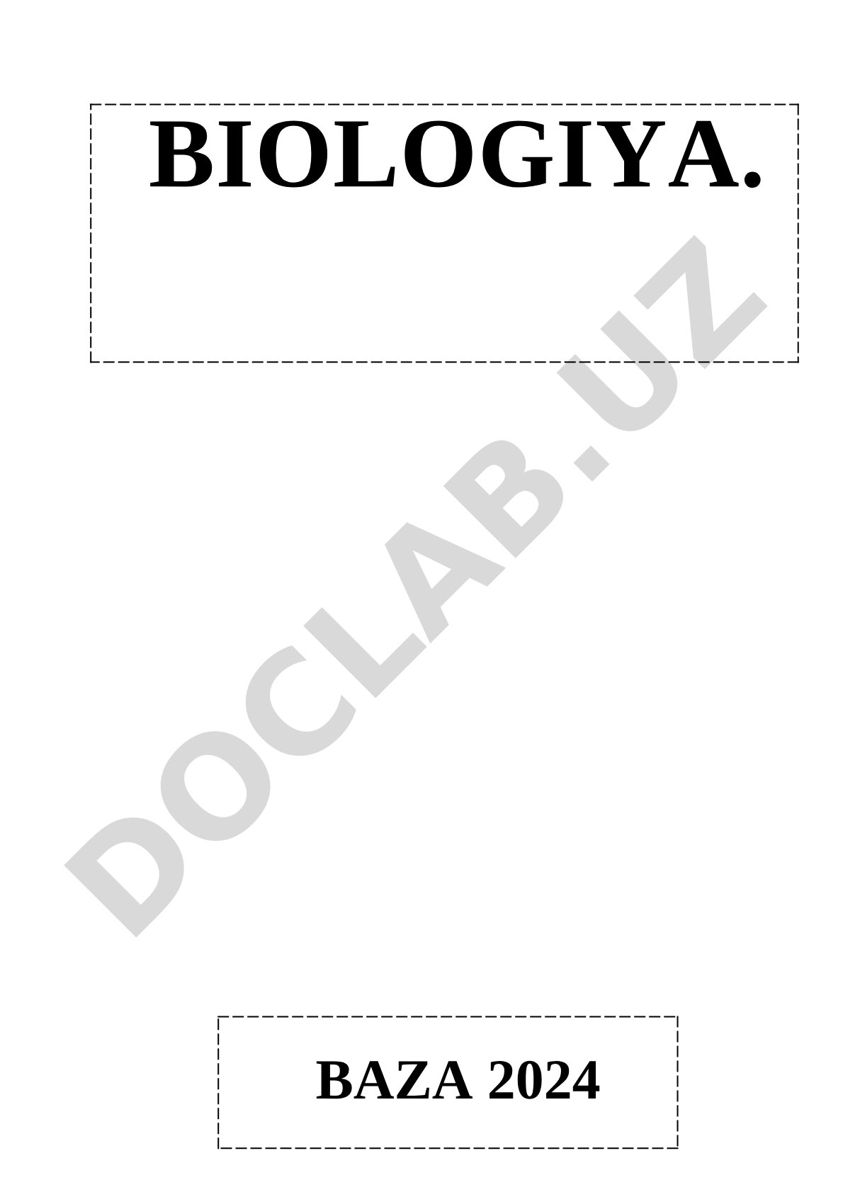 Biologiya test savollari: murakkab uch bargchali o'simliklar