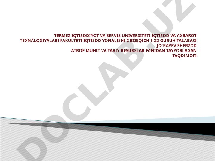 Yerdan yaroqsiz foydalanish va qayta baholash, Yerlarni himoya qilish vositalari