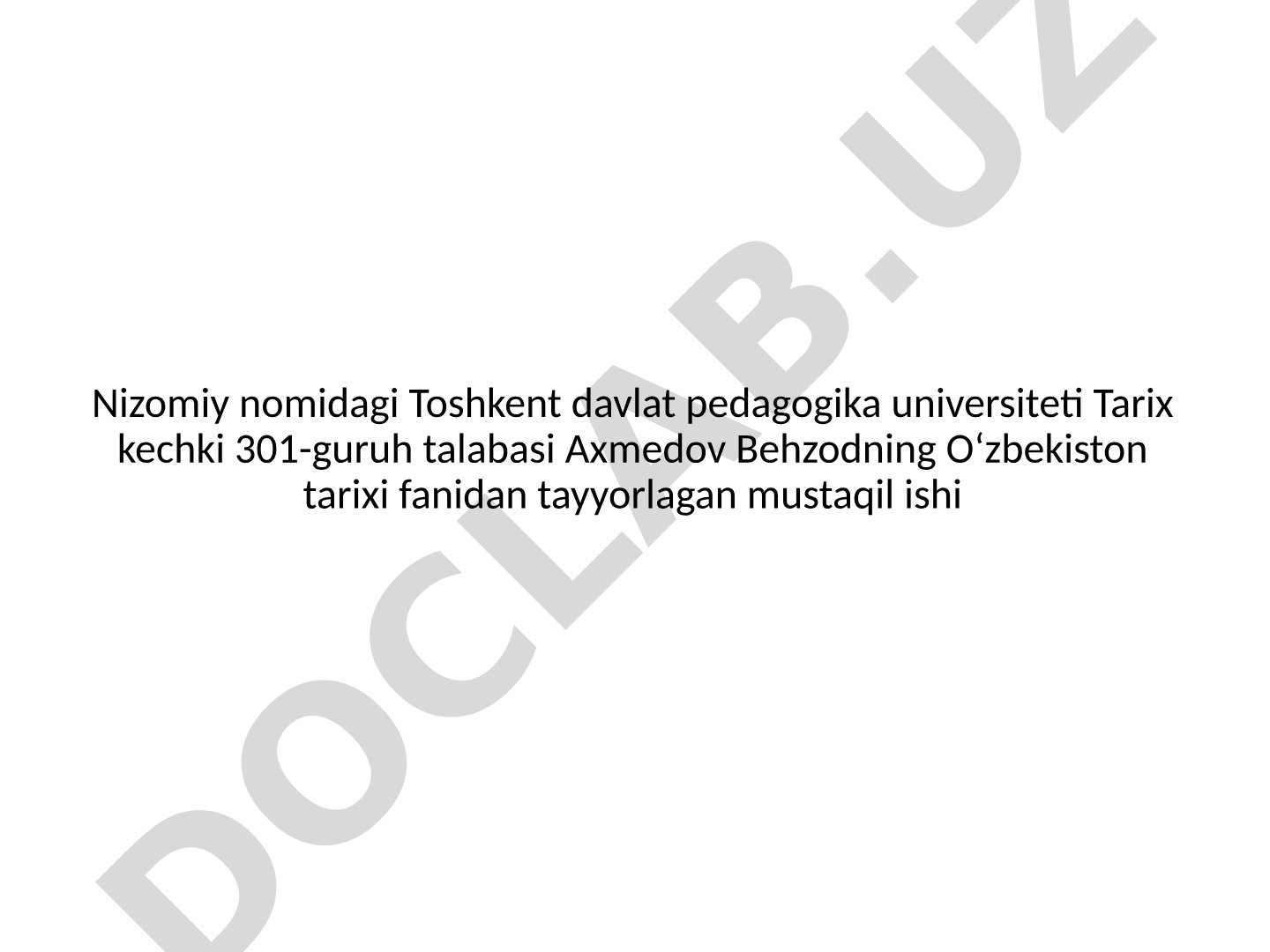 Mustaqillik deklaratsiyasi va uning tarixiy ahamiyati