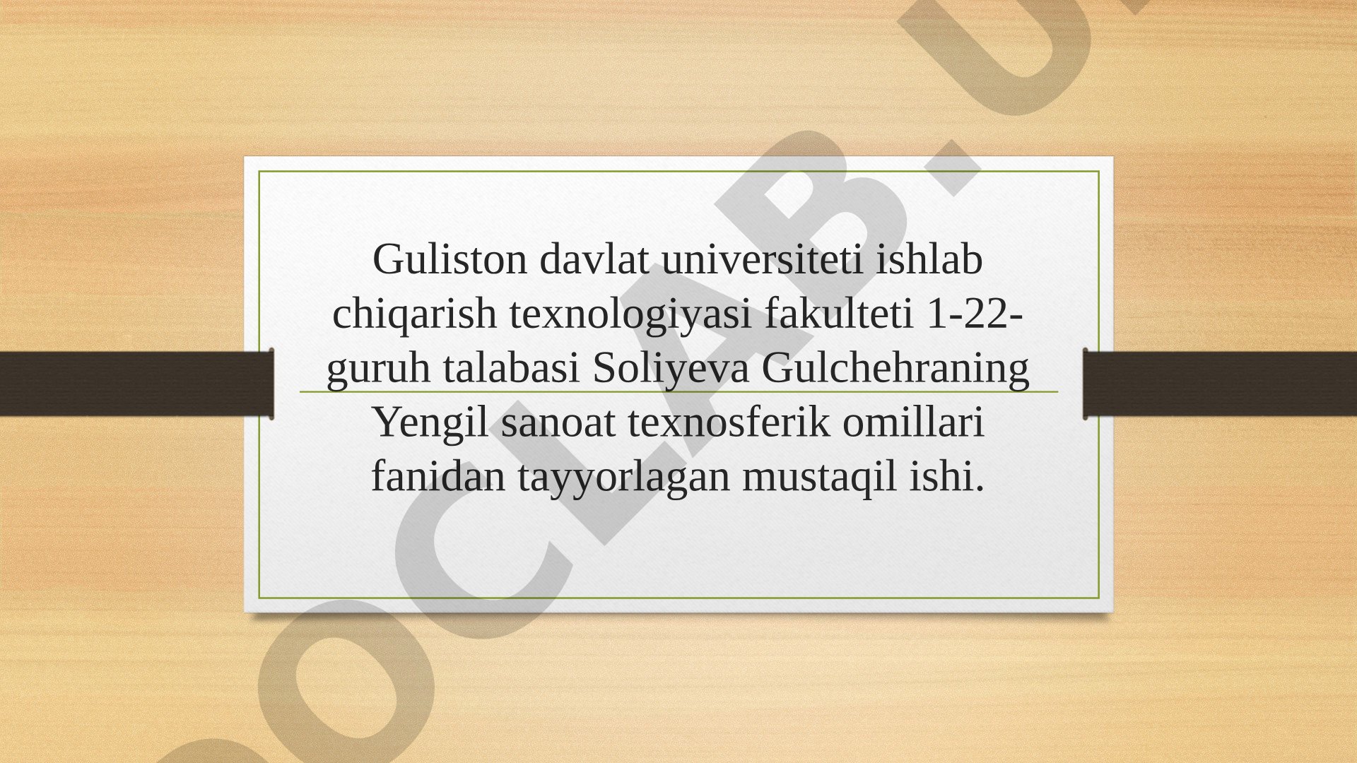 Ekologiyaning buzulishi