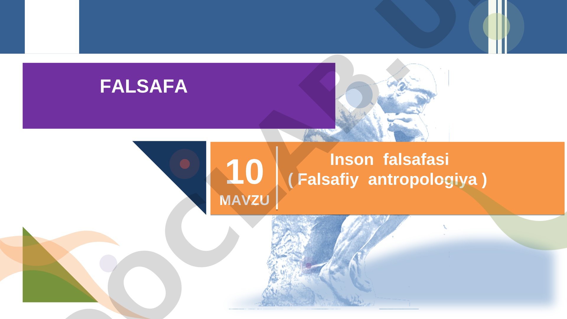 Inson falsafasi (Falsafiy antropologiya)