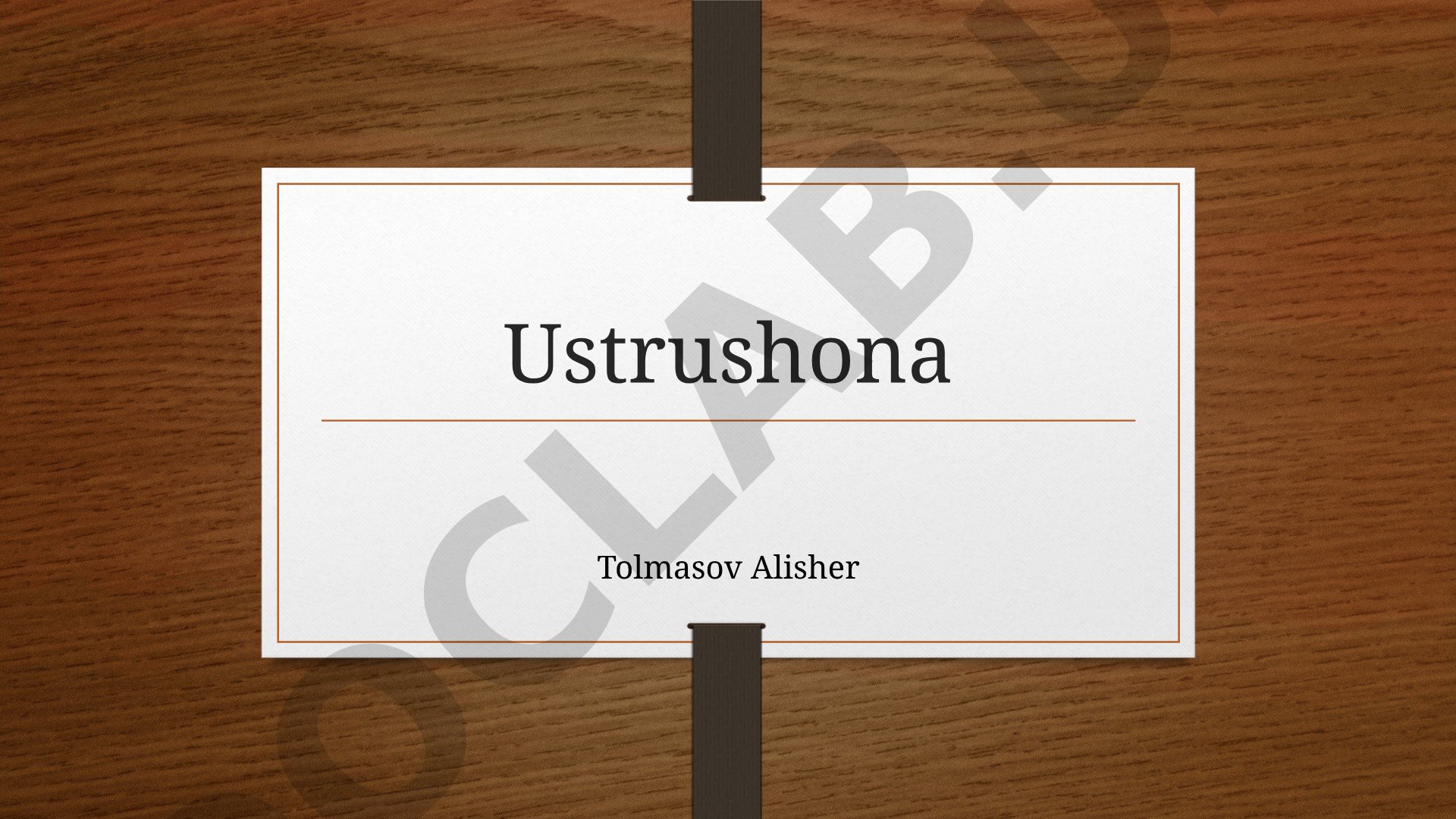 Ustrushona — ilk o'rta asrlardagi tarixiy viloyat, joylashuvi va tarixi
