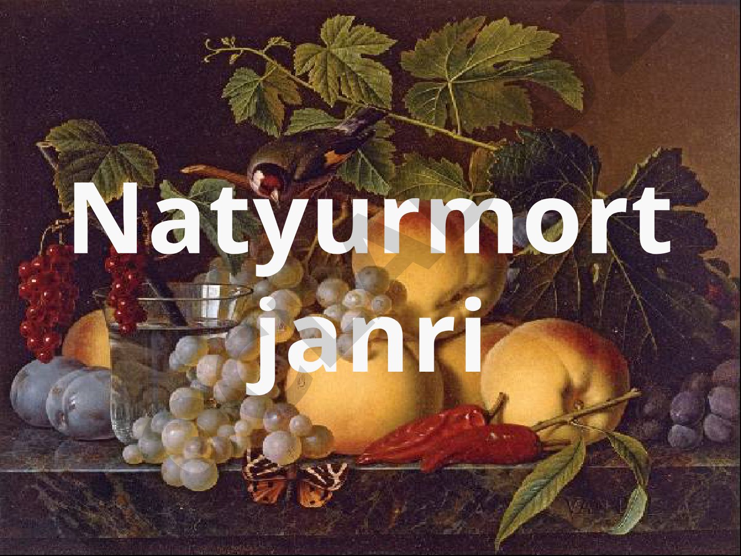 Natyurmort janri
