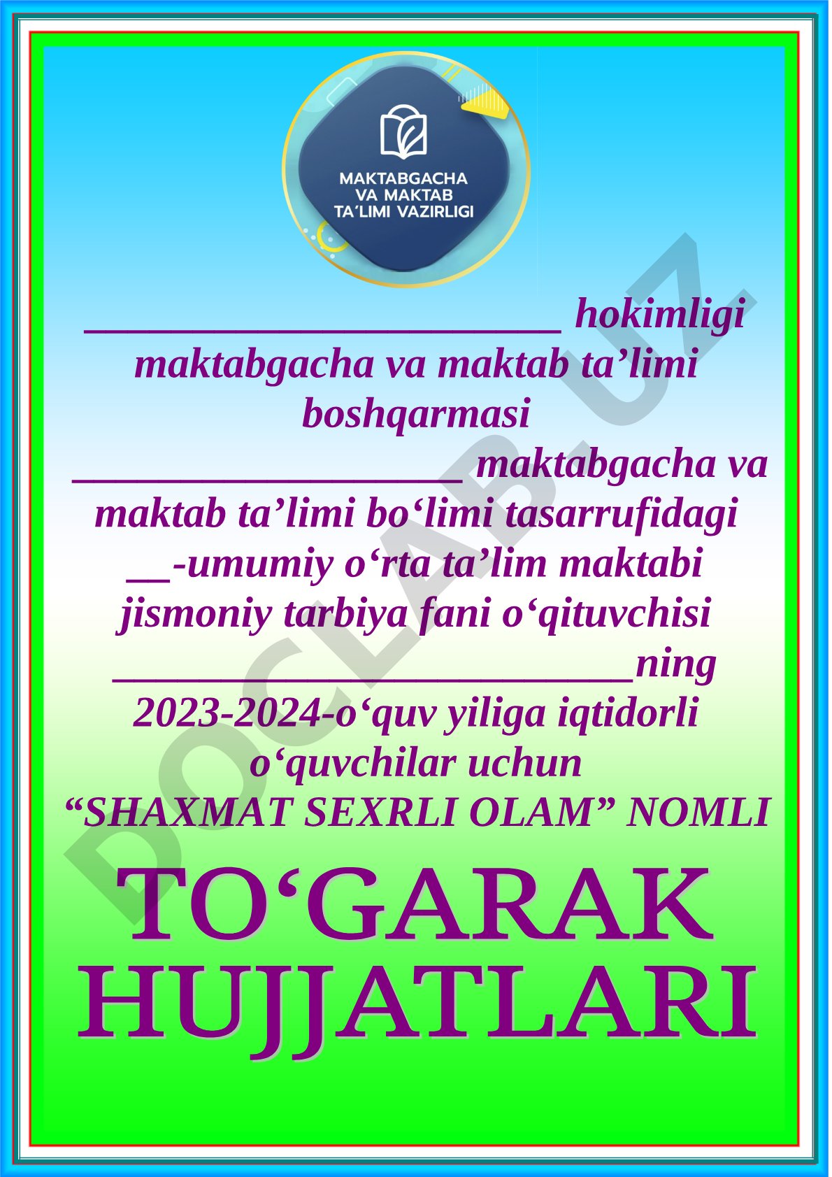 Shaxmat sexrli olam