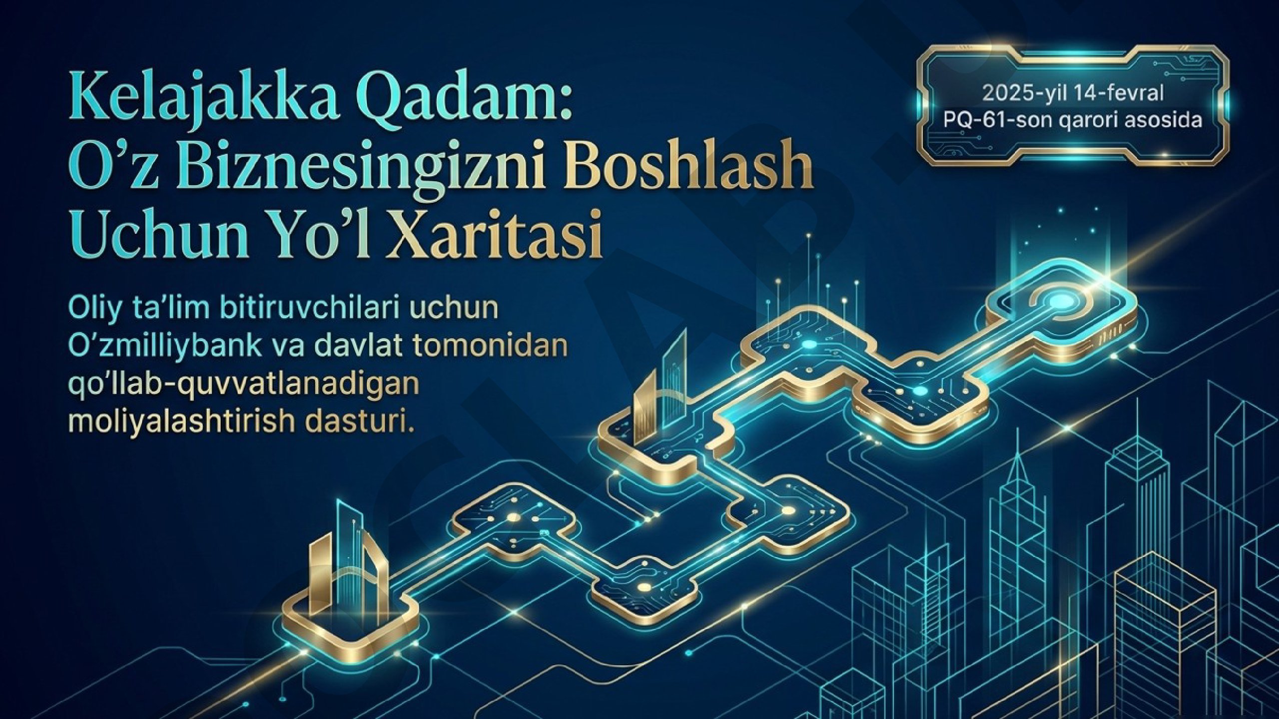 Kelajakka Qadam: O'z Biznesingizni Boshlash Uchun Yo'l Xaritasi