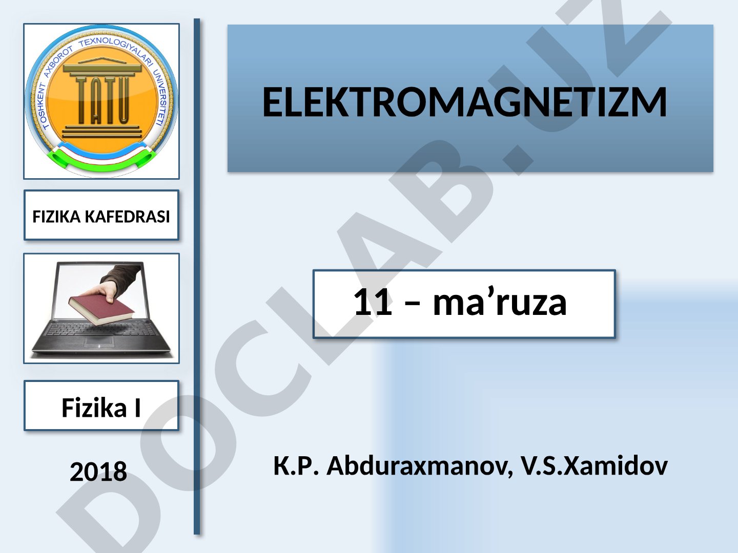 Dielektriklar, qutblanish va kondensatorlarning elektr sig‘imi