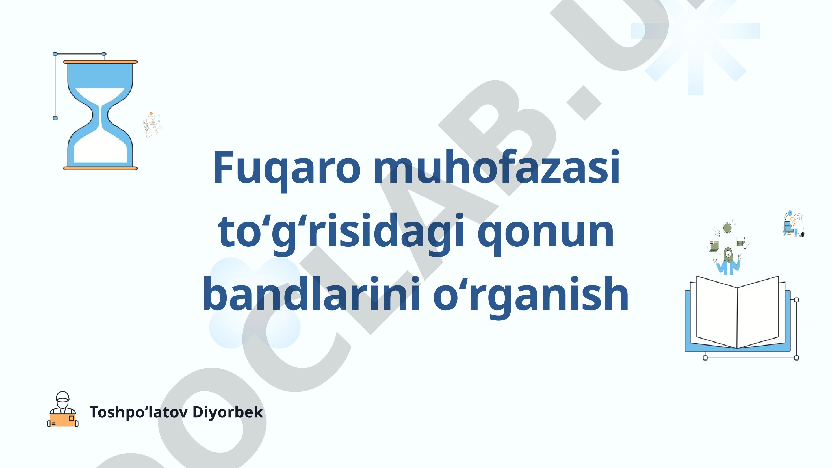 Fuqaro huquqiy himoyasi tizimi
