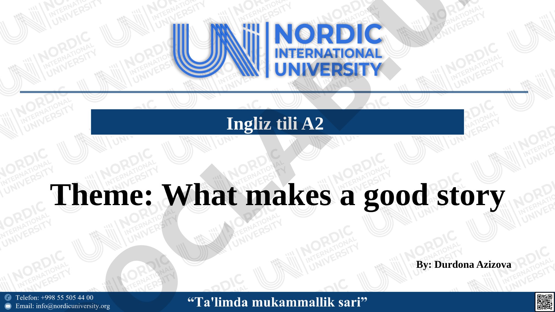 What makes a good story