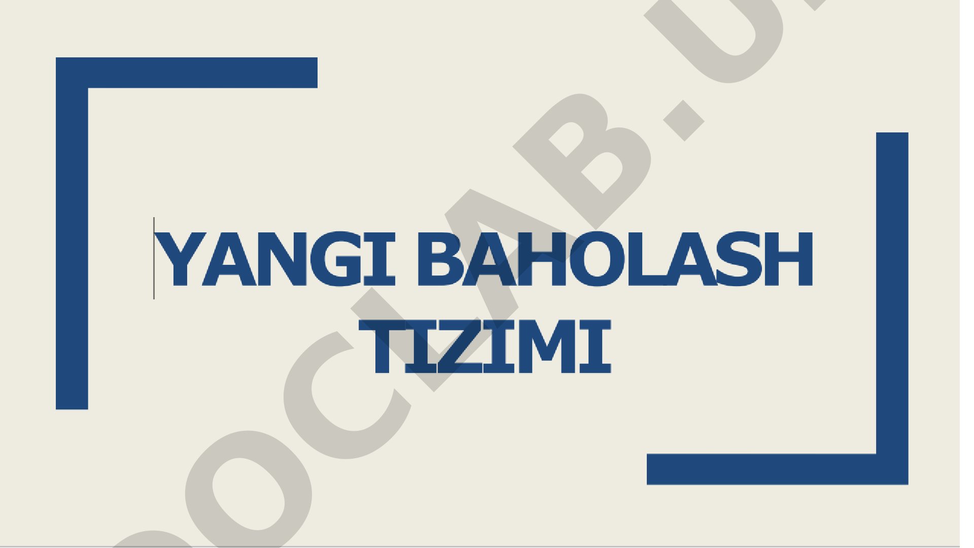 Formativ va summativ baholash usullari
